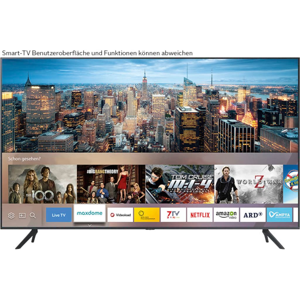 Samsung LED-Fernseher »GU65CU7179U«, 163 cm/65 Zoll, 4K Ultra HD, Smart-TV, PurColor-Crystal Prozessor 4K-Gaming Hub-Smart Hub & Gaming Hub-Object Tracking Sound Lite