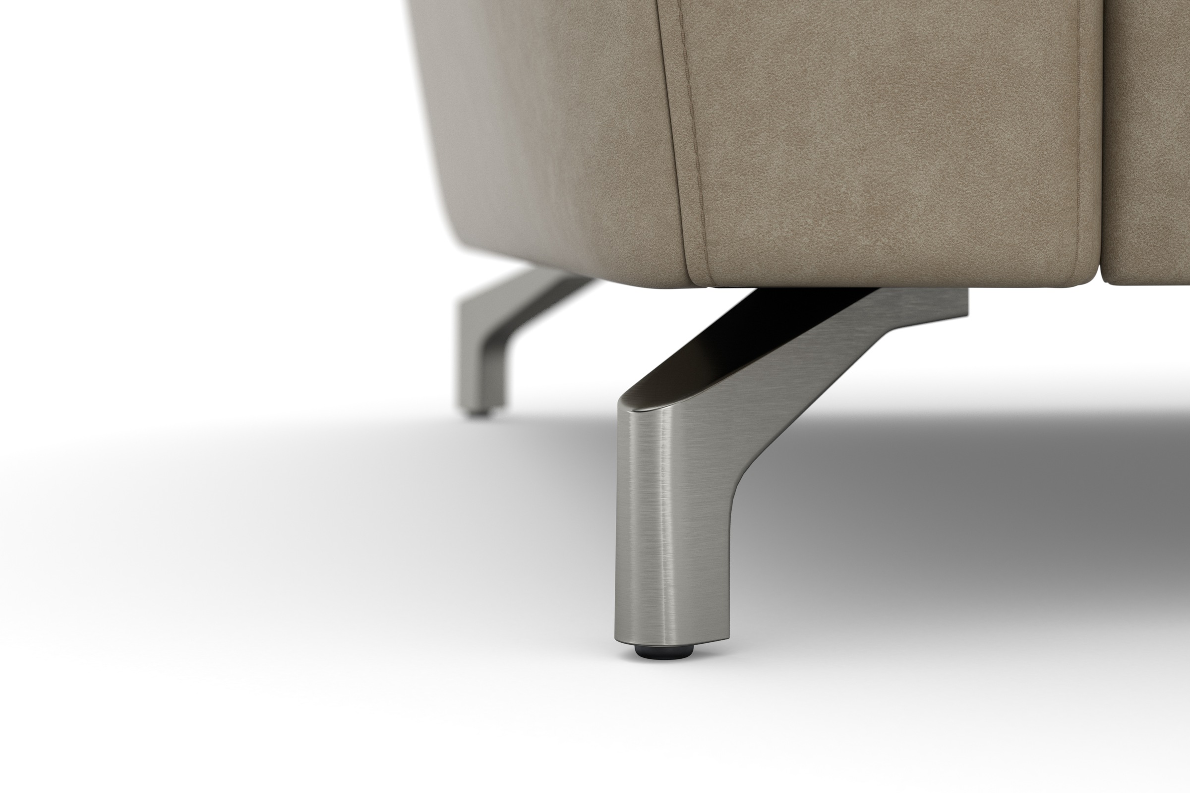 sit&more Ecksofa »Scarlett L-Form«, inklusive Kopfteilverstellung, wahlweise mit Bettfunktion, Bettkasten