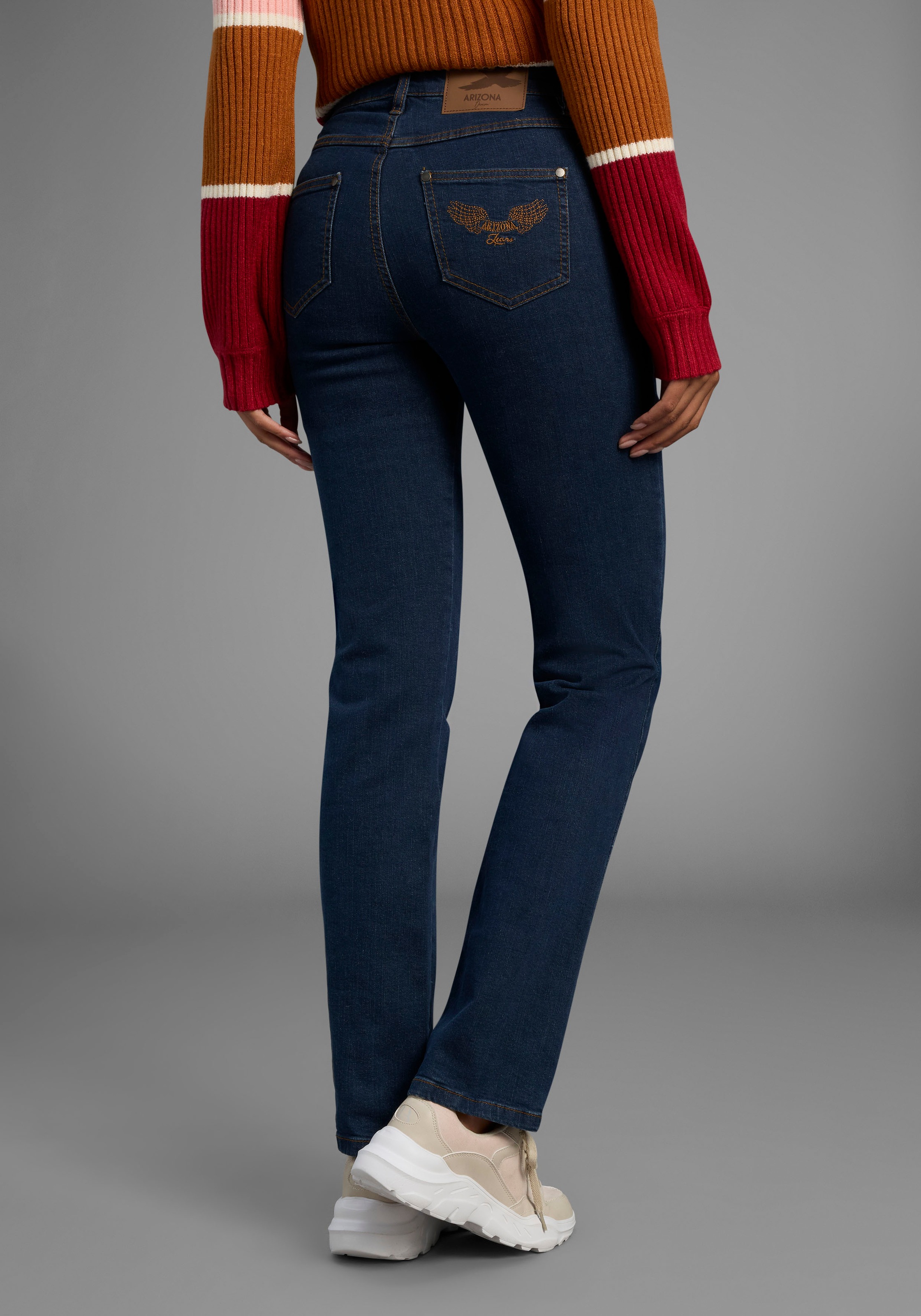 Arizona Gerade Jeans »Comfort-Fit«, High Waist