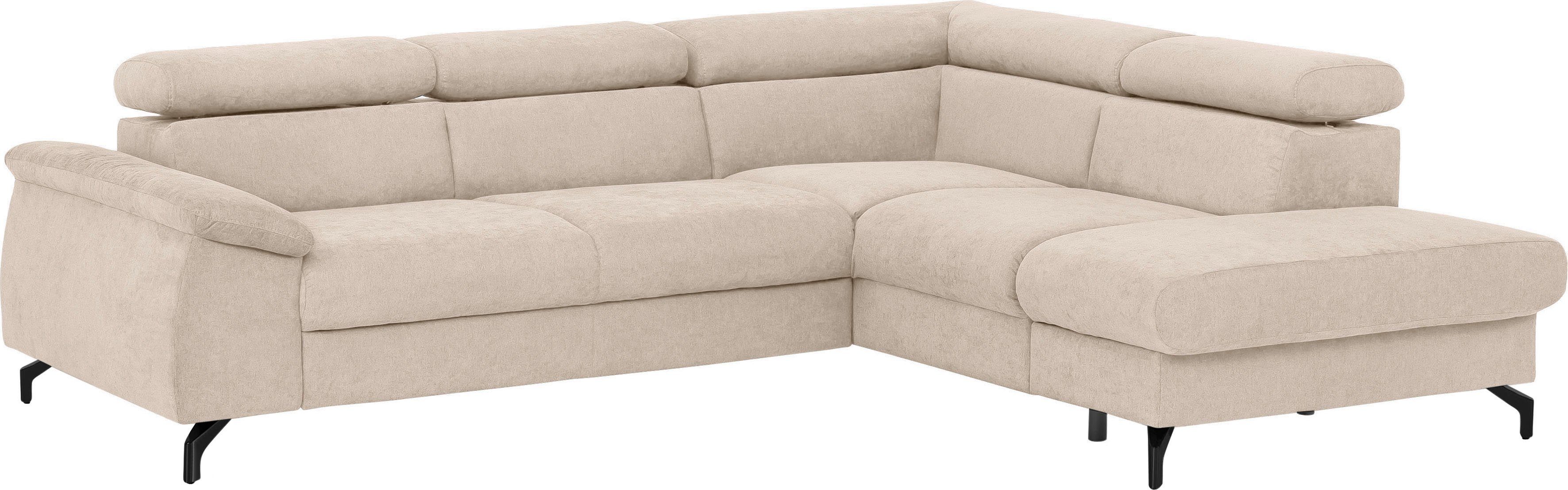 COTTA Polstergarnitur »Kitty L-Form, B: 249 bzw. 100 cm (Set: Ecksofa & Hoc günstig online kaufen