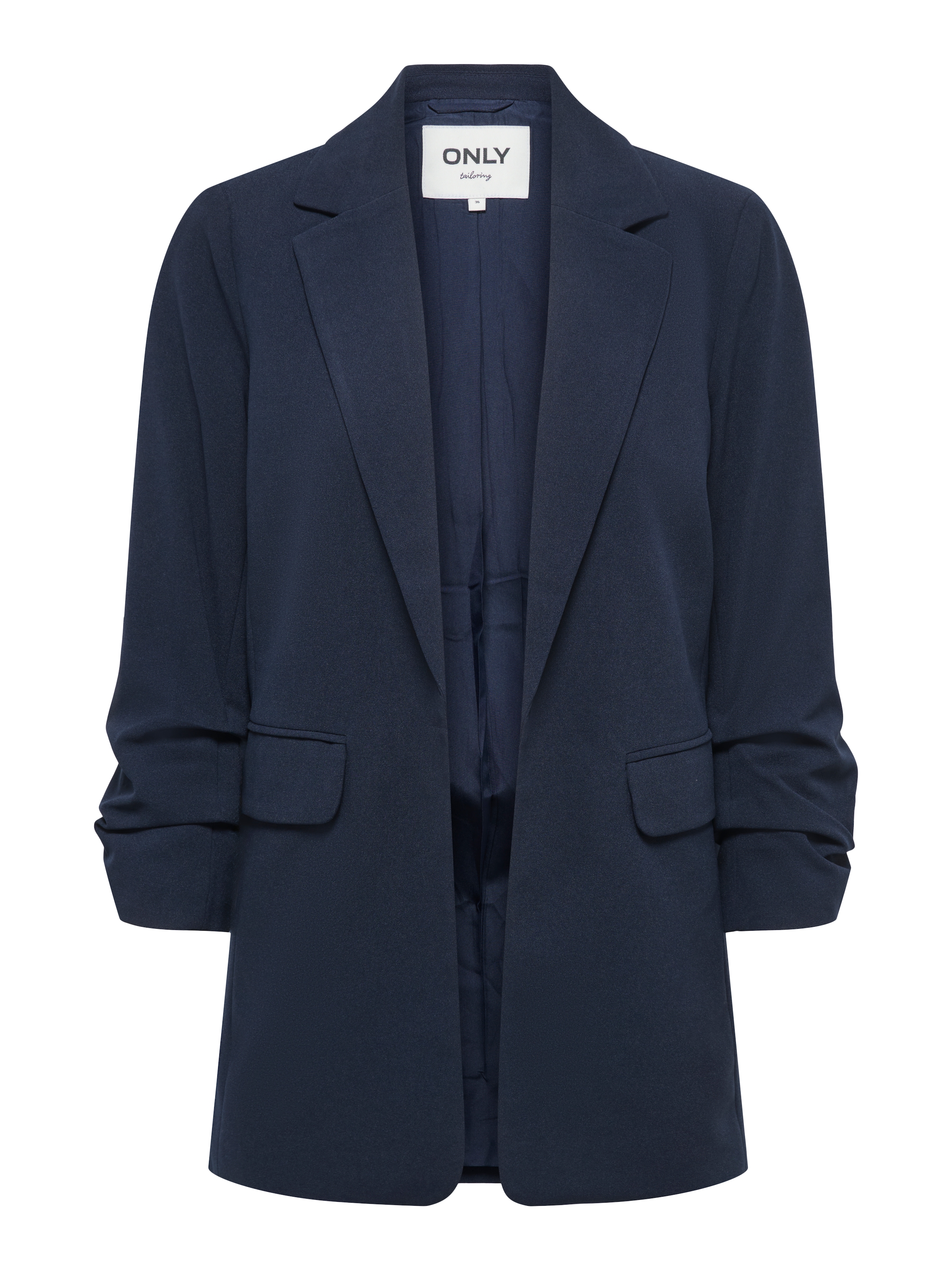ONLY Longblazer »ONLKALINA 3/4 OPEN BLAZER CC TLR« Materialmix, loose fit