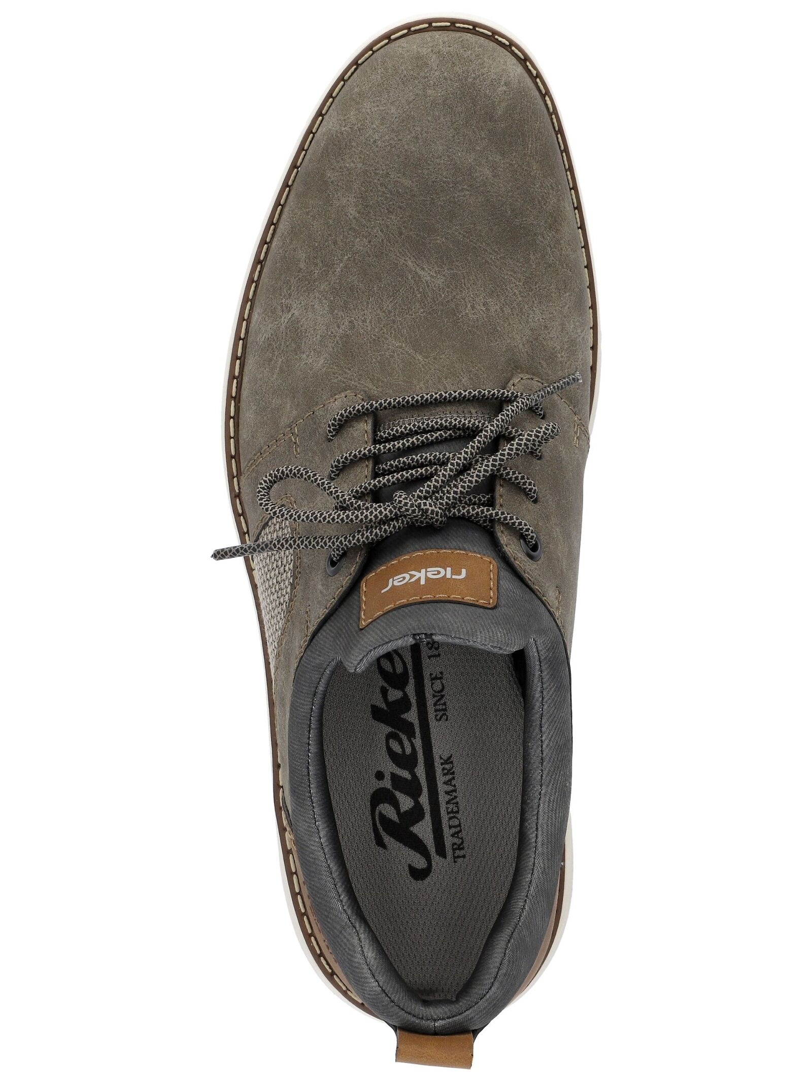 Rieker Schnürschuh »Rieker Halbschuhe Lederimitat/Textil«