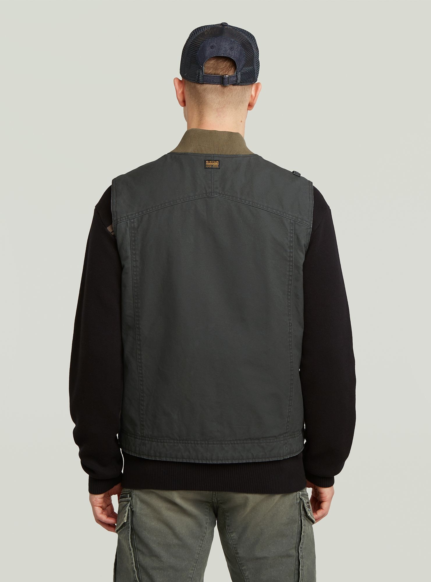 G-STAR Softshellweste »Duty Canvas Weste«