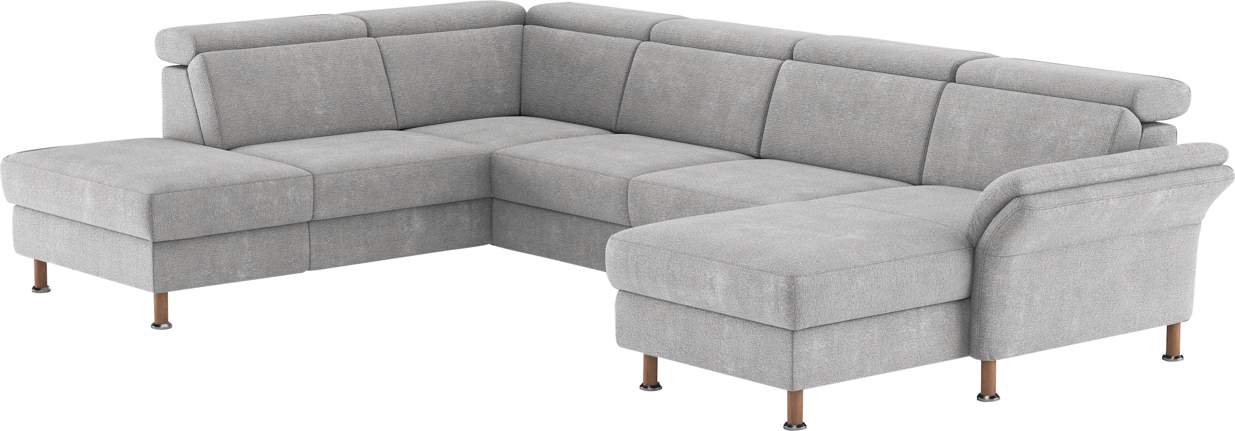 Home affaire Wohnlandschaft »Calypso U-Form«, wahlweise mit motorischer Relaxfunktion