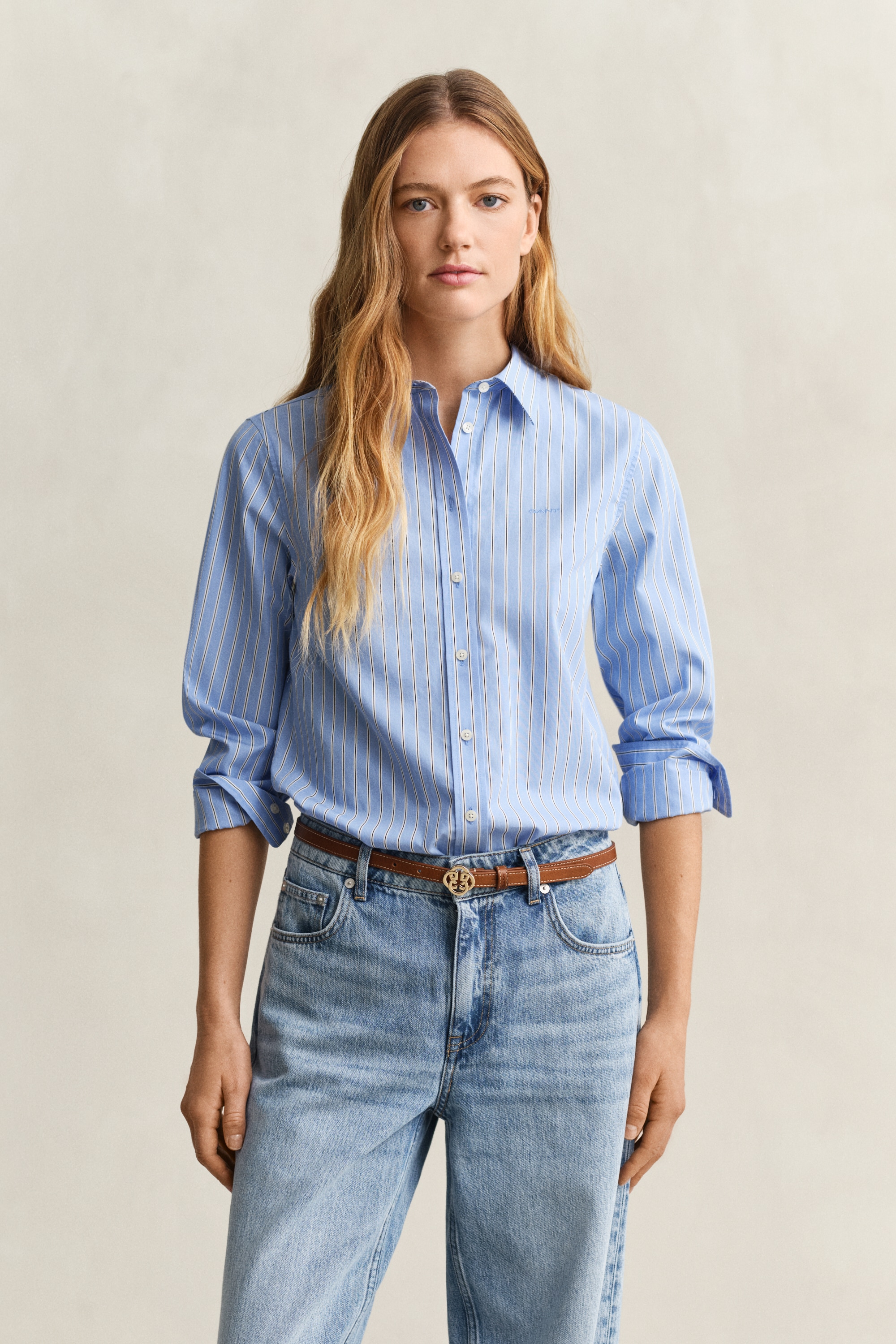 Gant Langarmbluse »REGULAR CLASSIC POPLIN STRIPE«