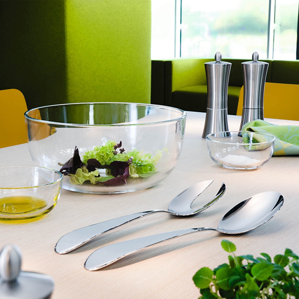 Villeroy & Boch Besteck-Set »Salatbesteck Sereno XXL 29,7 cm silber« günstig online kaufen