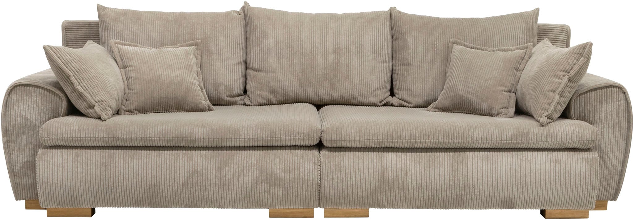Home affaire Big-Sofa »Cara Mia«, Breite 275 cm, Cord-Bezug