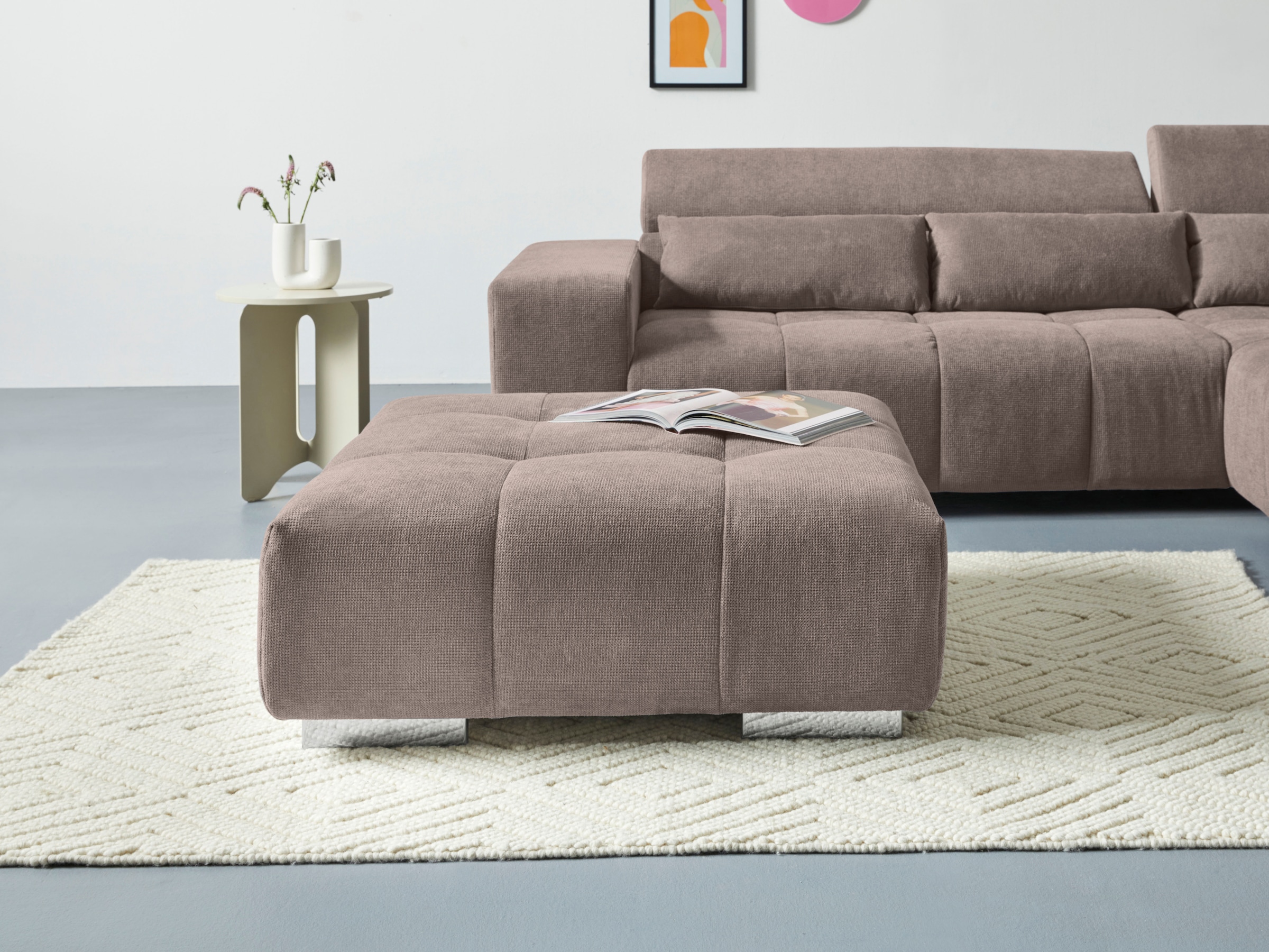 COTTA Hocker »Orion«, gemütlicher Hocker im modernen Design günstig online kaufen