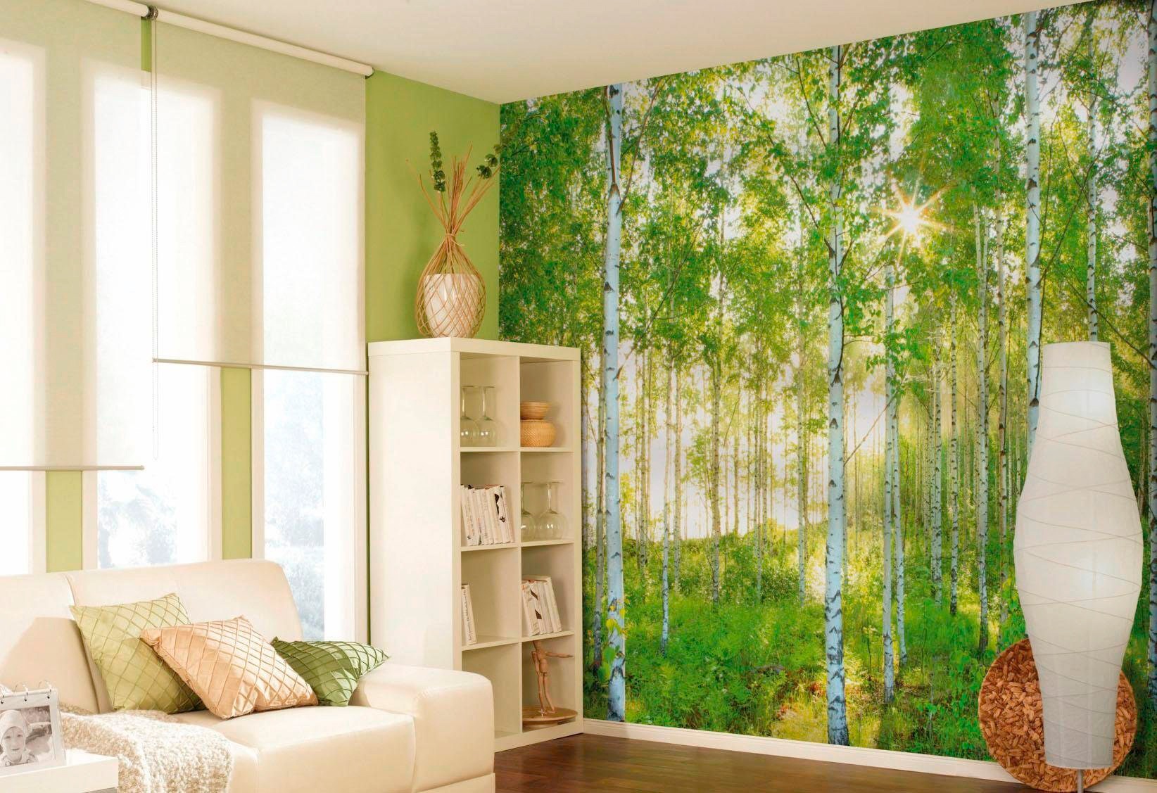 Komar Vliestapete »Vlies - Sunday - Größe 368 x 248 cm«, bedruckt, Wohnzimmer, Schlafzimmer