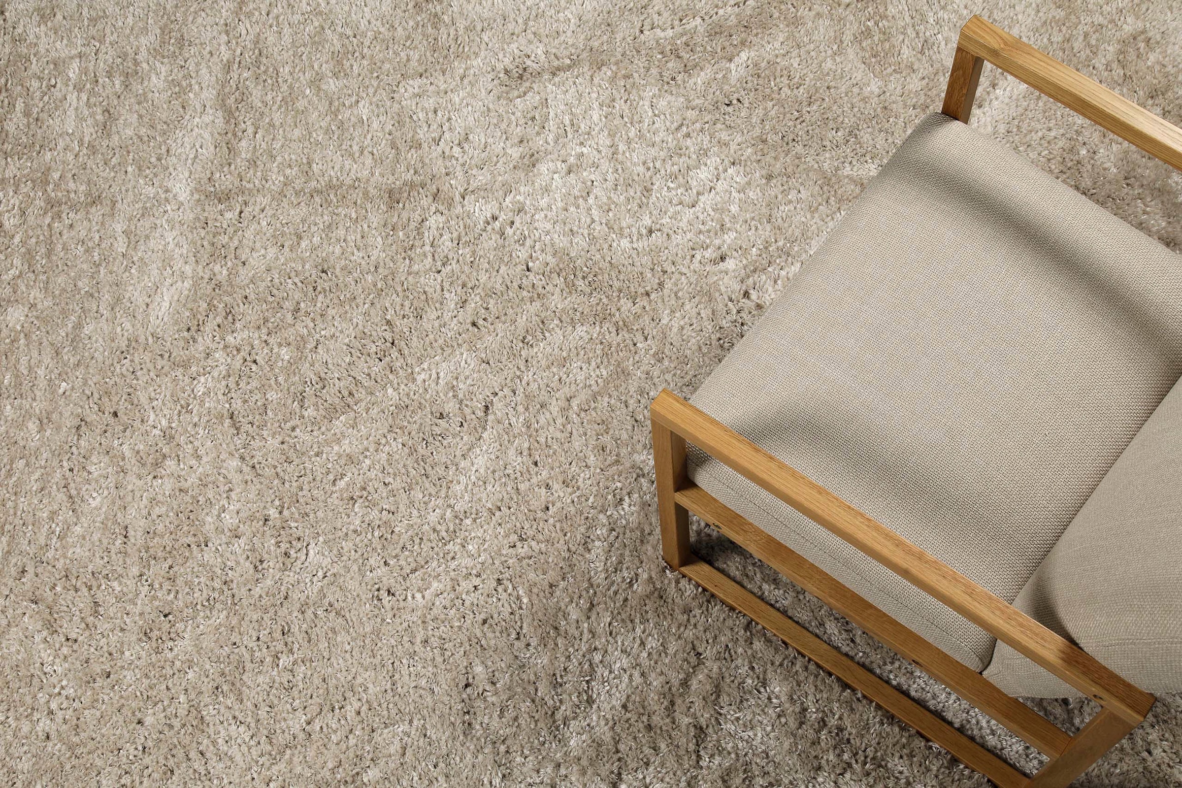 my home Hochflor-Teppich »Saul«, rechteckig, 50 mm Höhe, dichter weicher Langflor, Shaggy, uni farben, Wohnzimmer