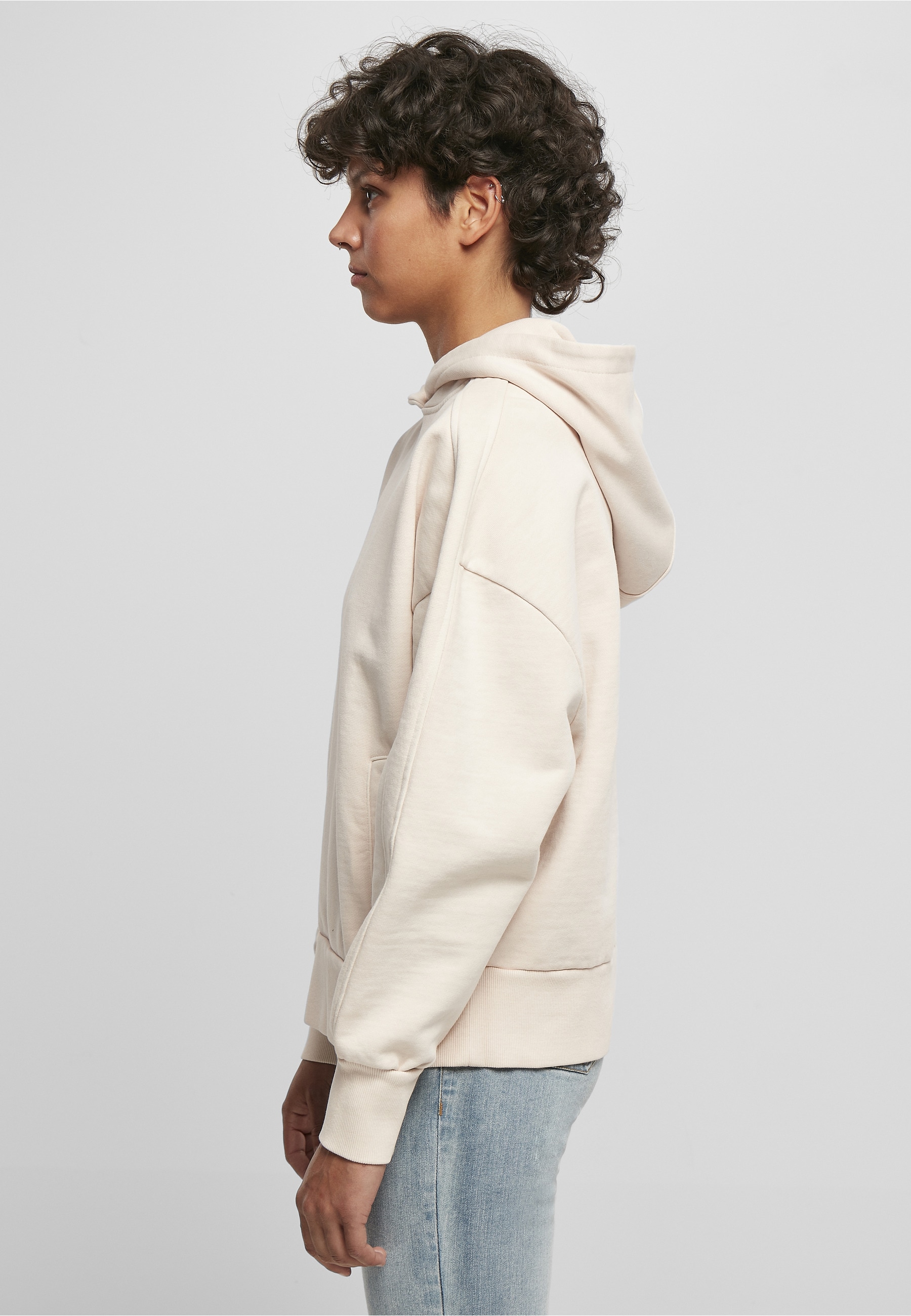 URBAN CLASSICS Kapuzensweatshirt »Urban Classics Damen Ladies Heavy Terry Garment Dye Hoody«, 1 Stk.
