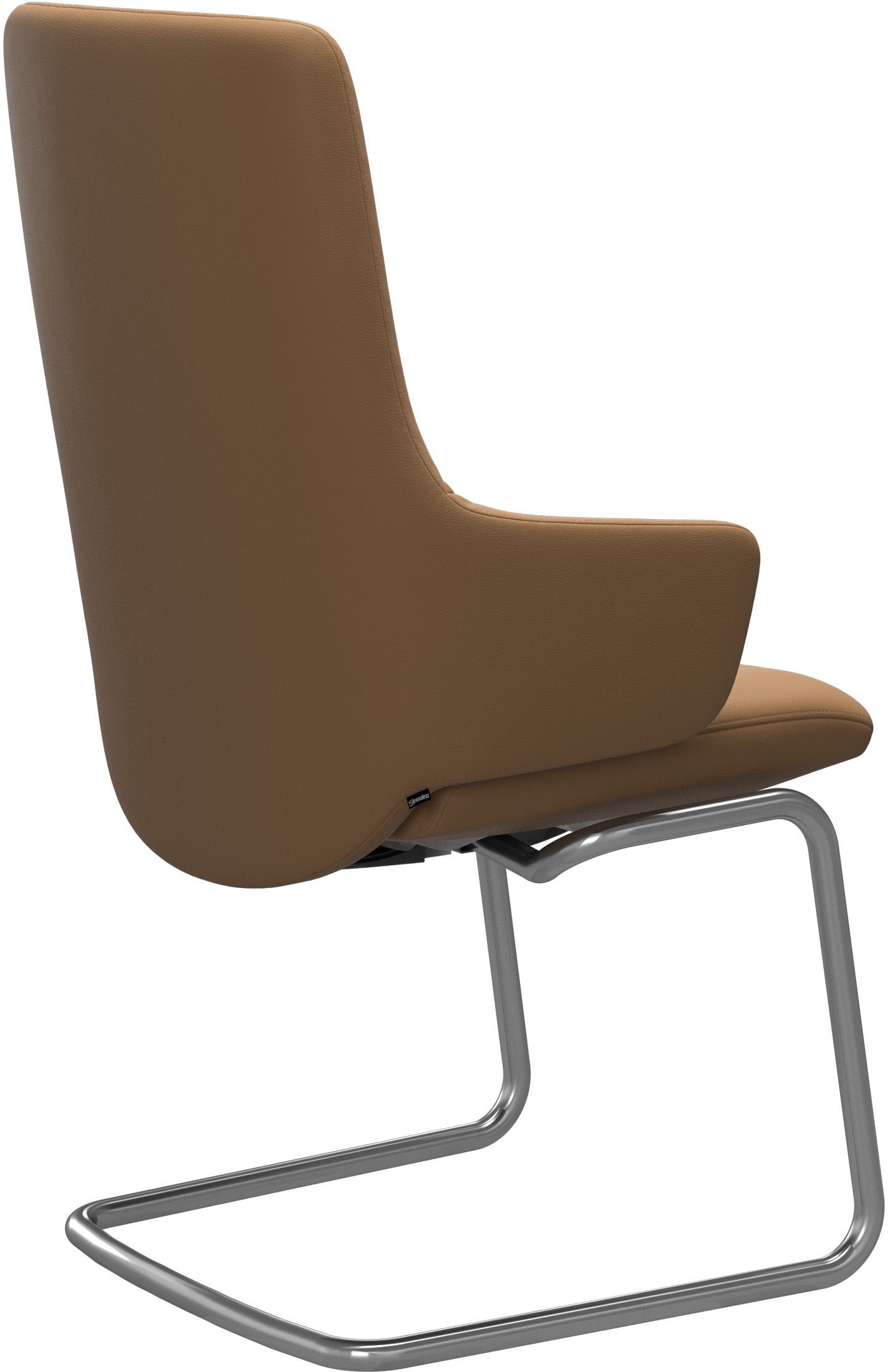 Stressless® Polsterstuhl »Laurel«, Leder PALOMA, High Back mit Armlehne, Größe L, mit Beinen aus Stahl in Schwarz matt