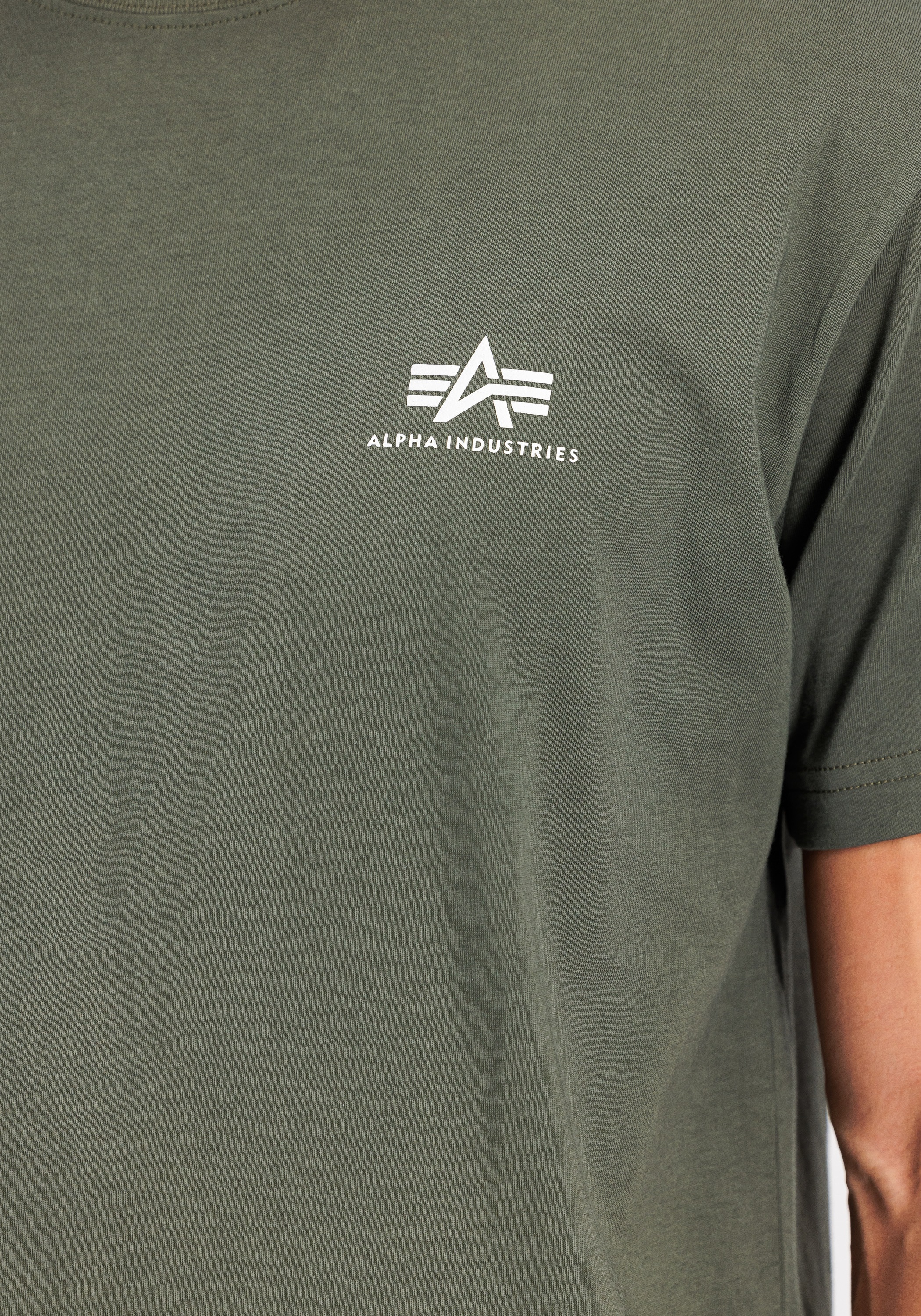 Alpha Industries T-Shirt »Basic T-Shirt SL 2 Pack«