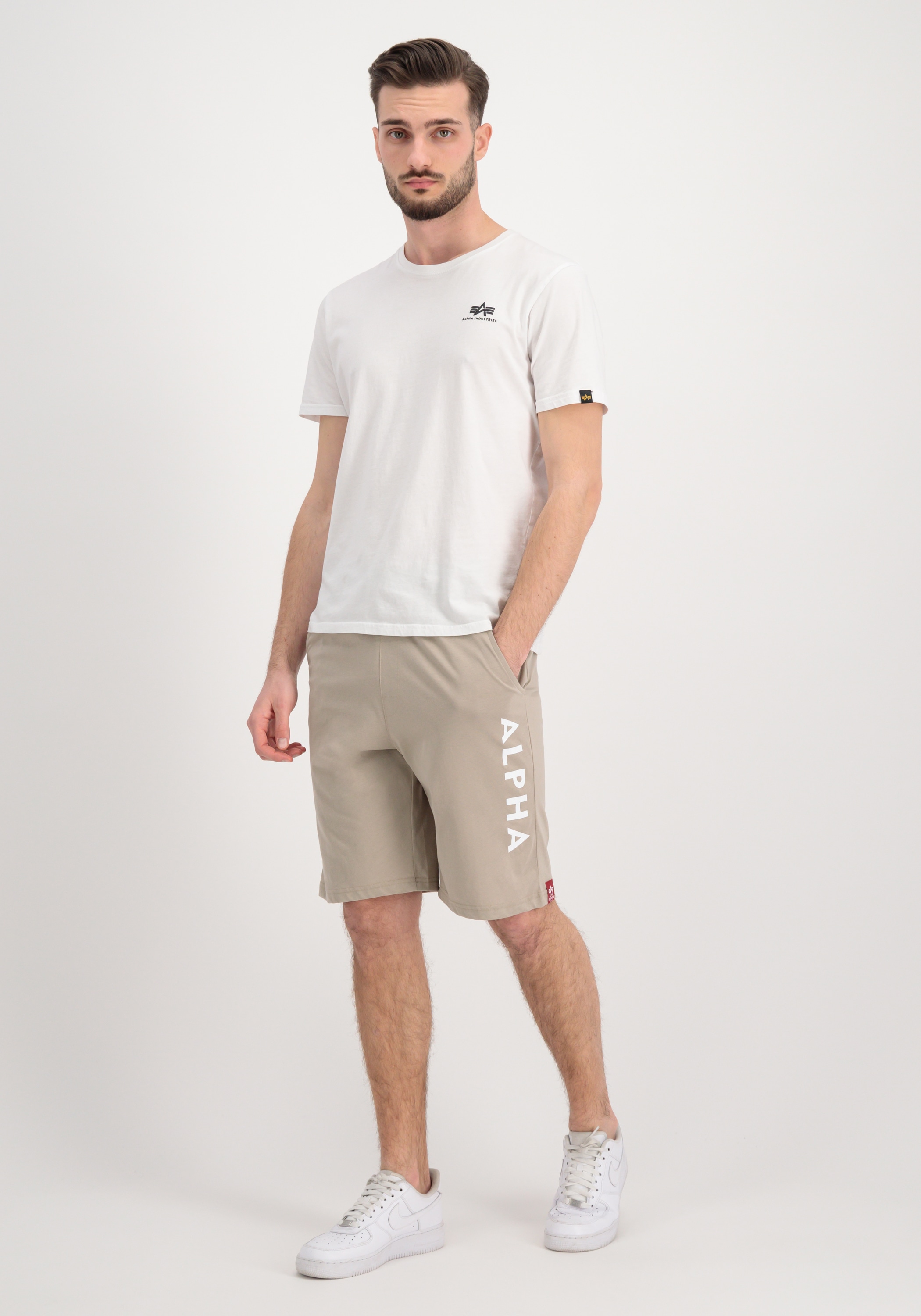 3. Bild von Alpha Industries Sweatshorts »ALPHA INDUSTRIES Men - Shorts Alpha Jersey Short«