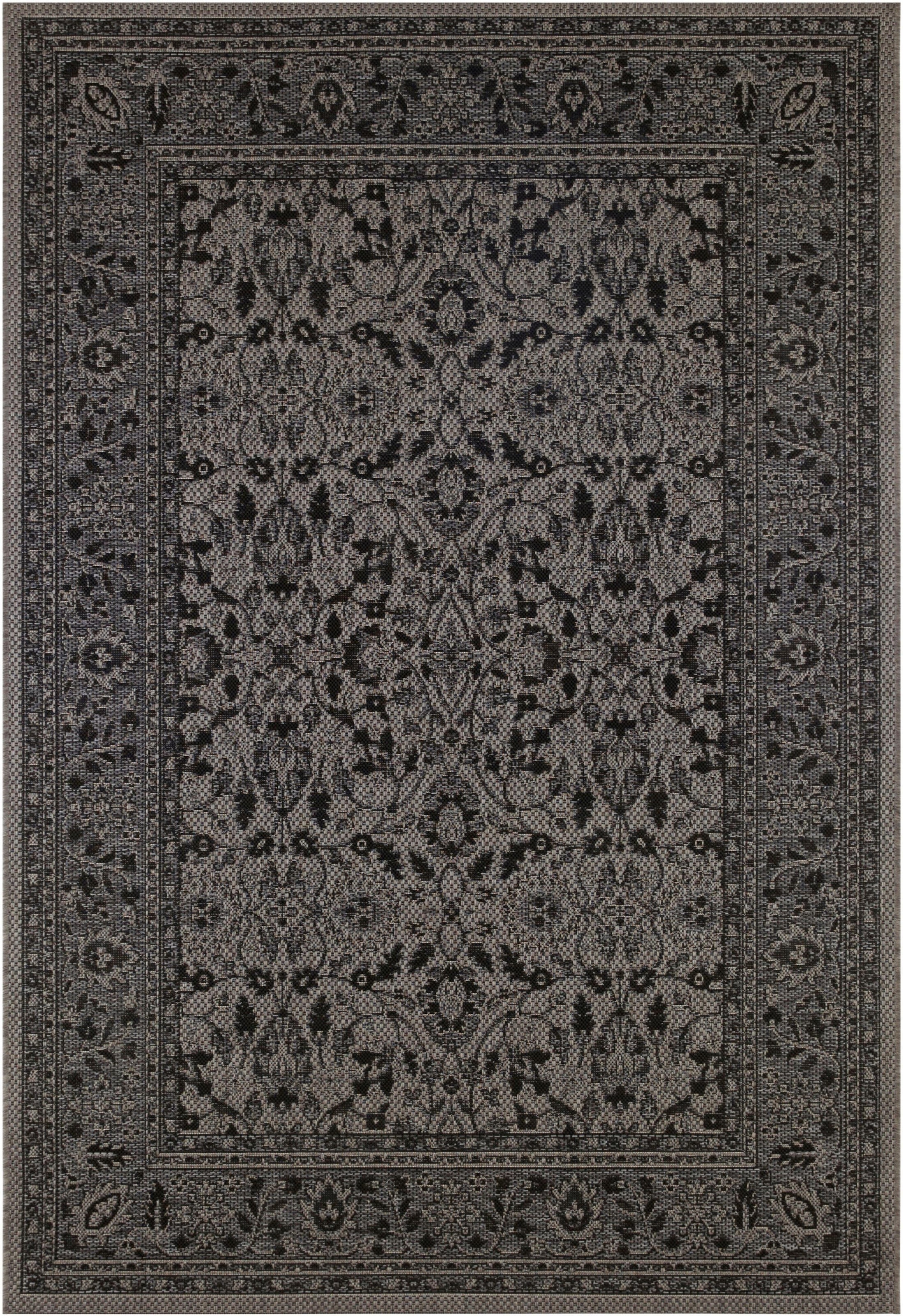 NORTHRUGS Teppich »Konya«, rechteckig, 4 mm Höhe, Orient Optik, Robust, Pflegeleicht, Flachgewebe