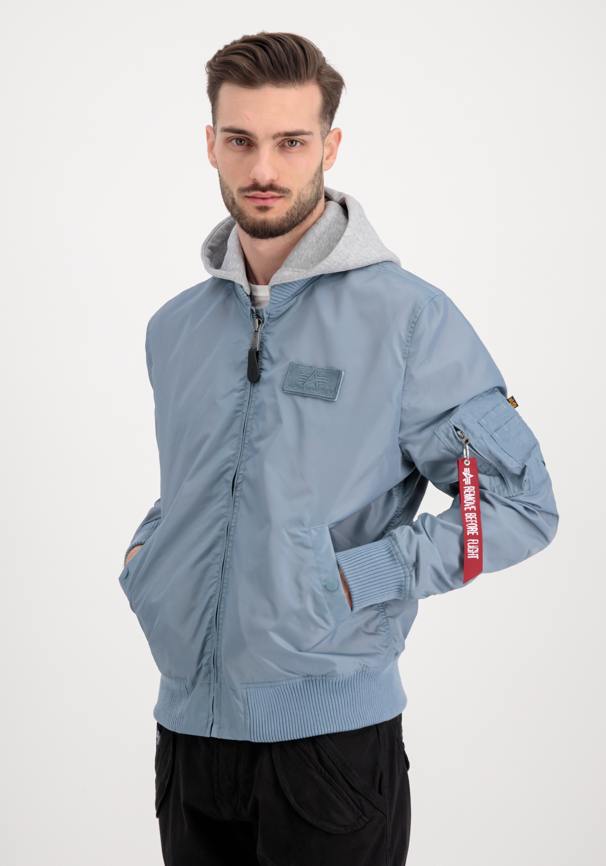 Alpha Industries Bomberjacke »Alpha Industries Men - Bomber Jackets MA-1 TT Two Tone Hood«