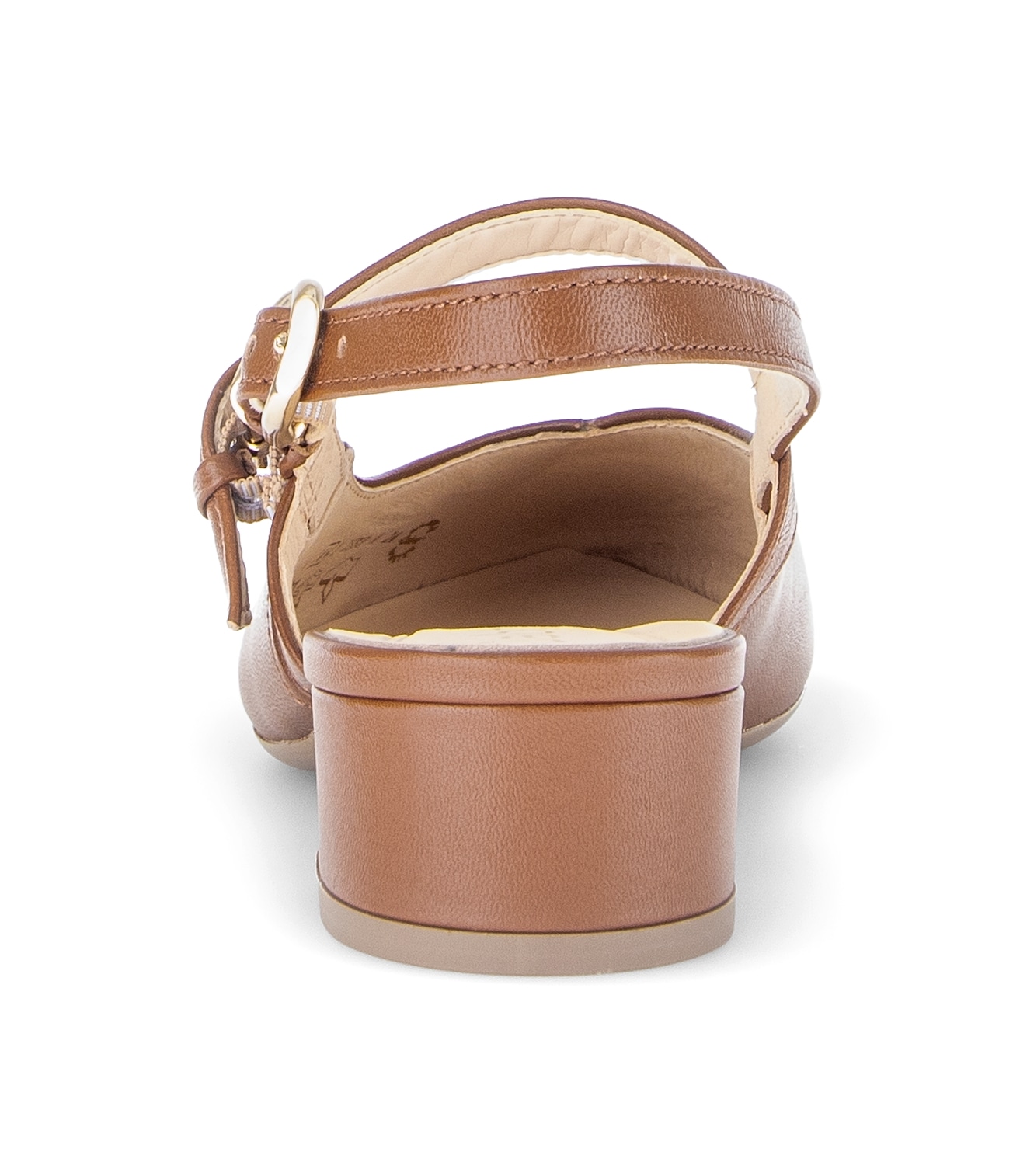 Gabor Slingpumps  Blockabsatz, Businessschuh mit zwei verstellbaren Schnallen