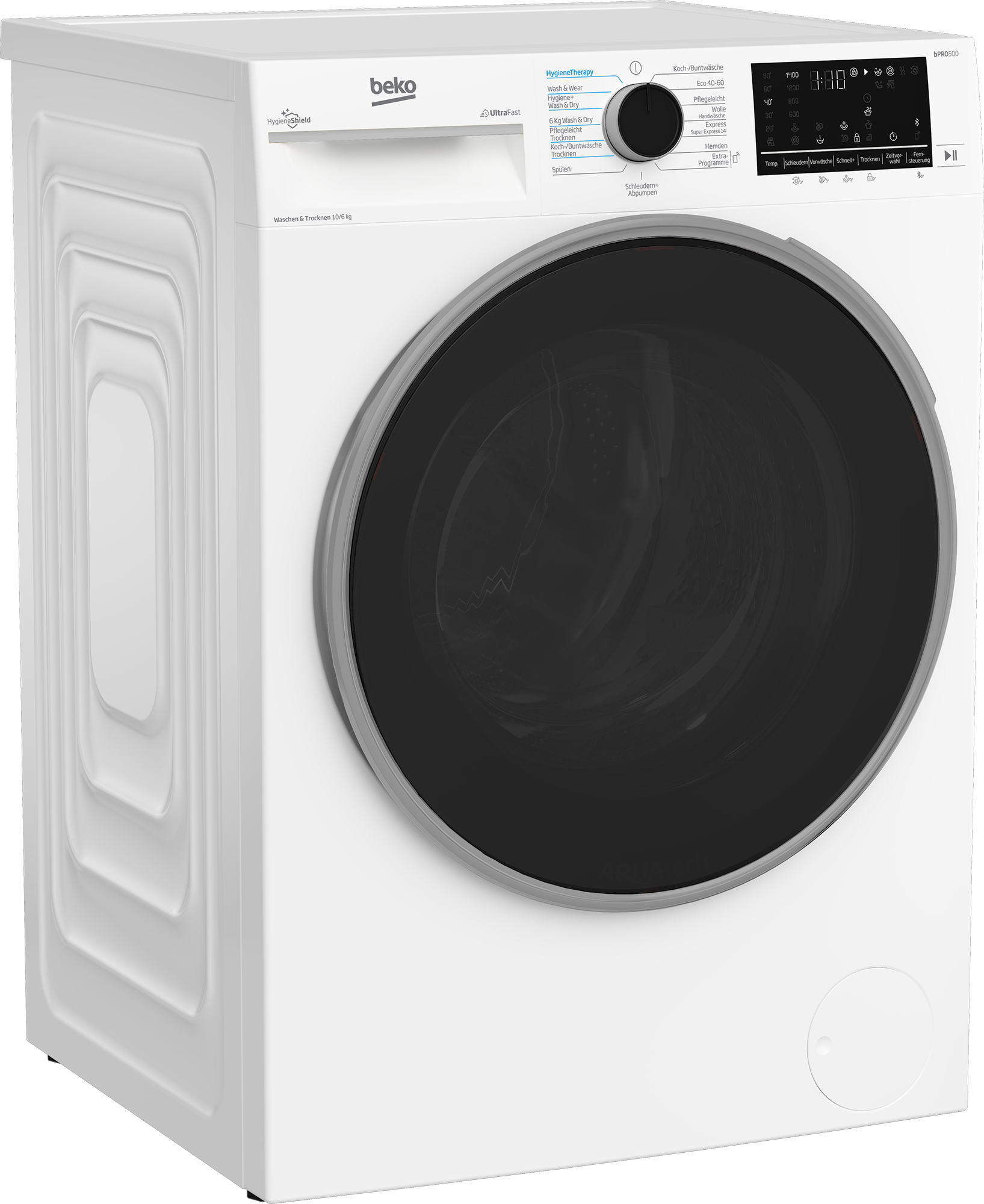 BEKO Waschtrockner »B3DFT510447W« 10 kg /6 kg 76 dB(A) Vollelektronik