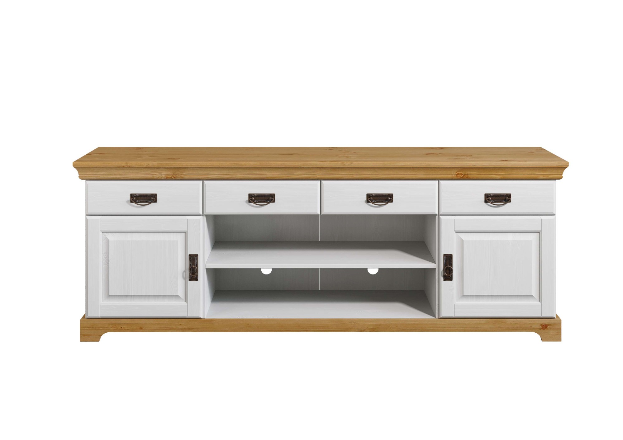 Home affaire TV-Board "Rügen" zertifiziertes Massivholz, Breite 180 cm, im günstig online kaufen