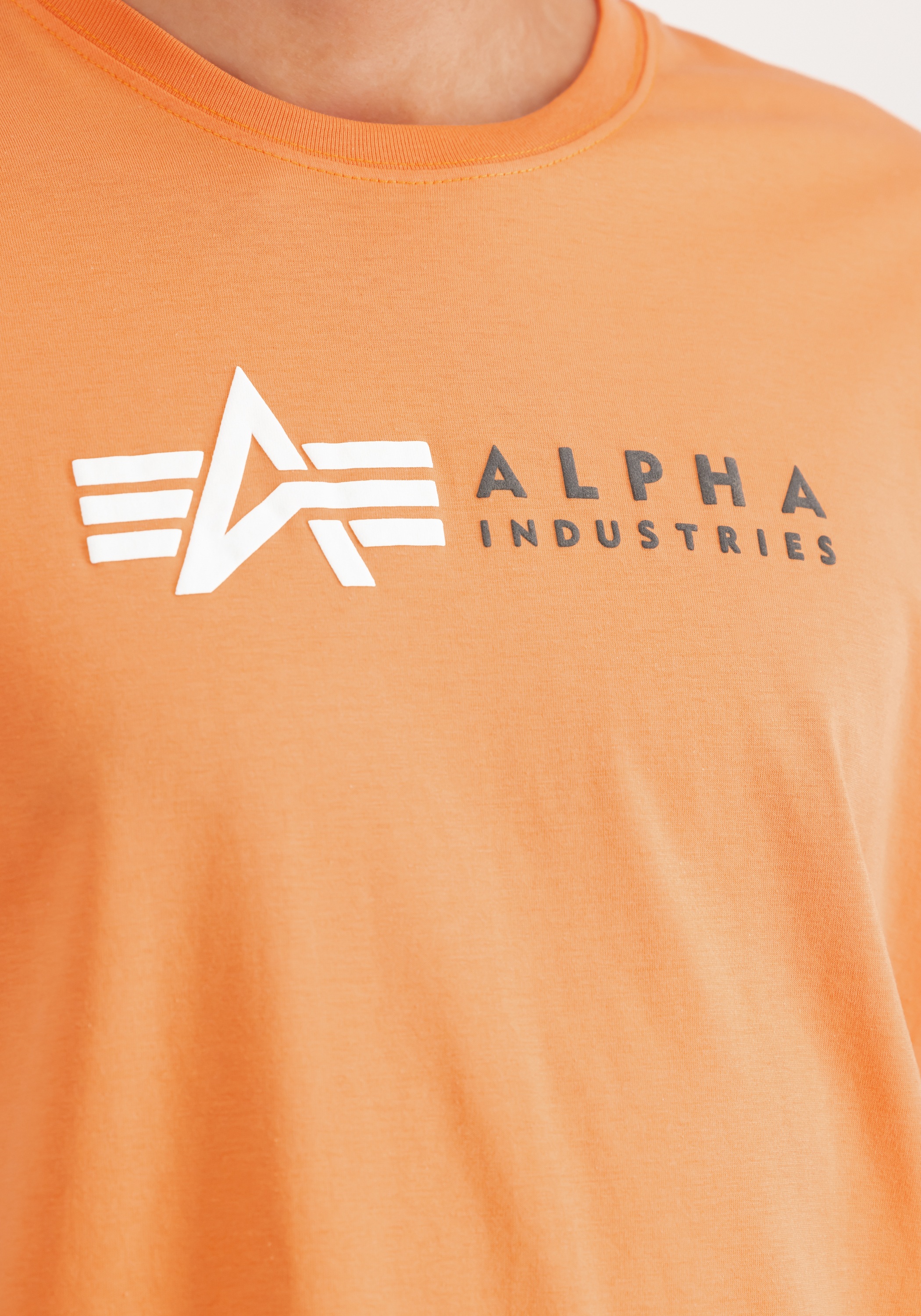 Alpha Industries T-Shirt »Alpha Industries Men - T-Shirts Alpha Label T Puff Print«