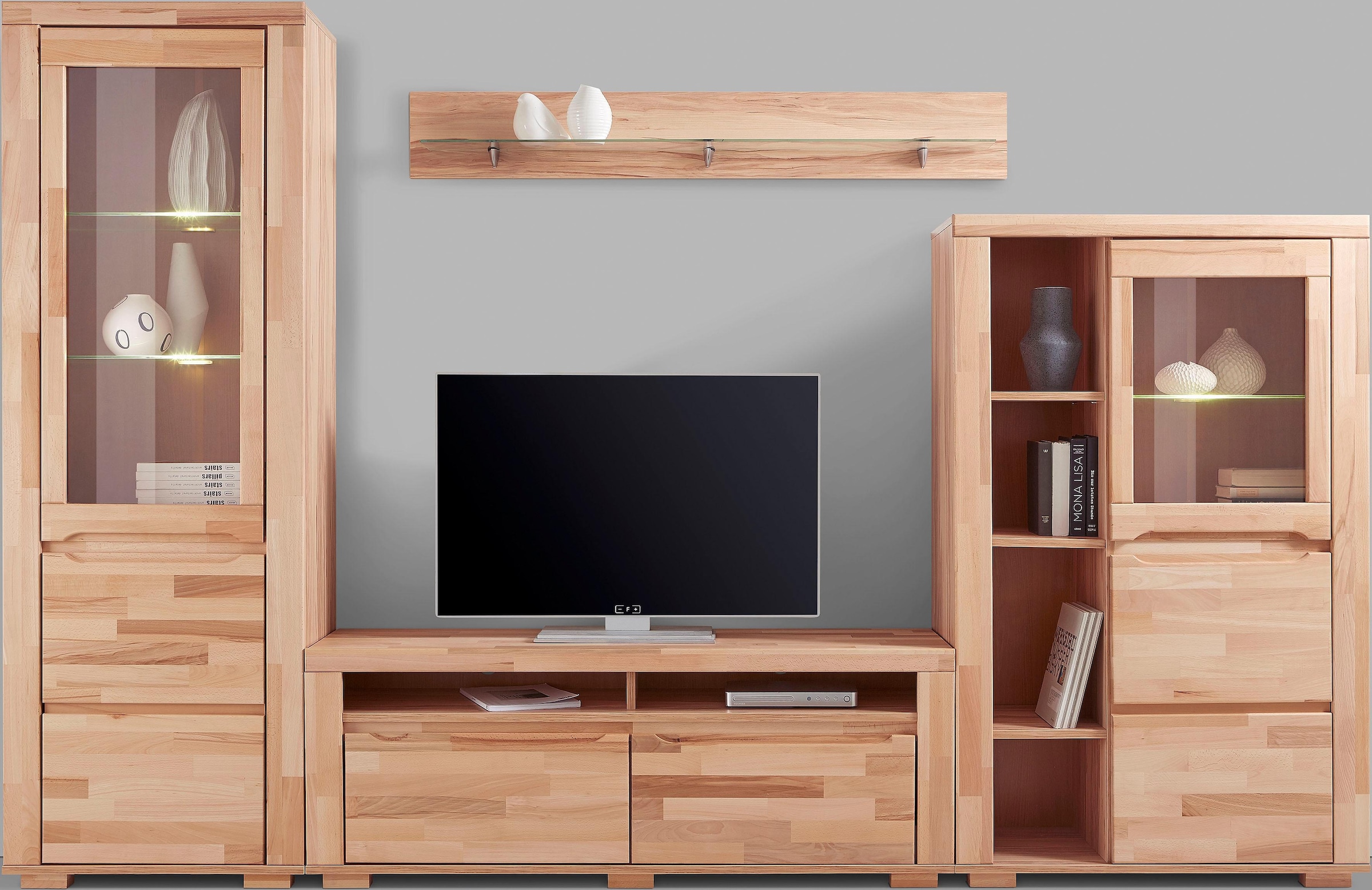 Home affaire Wohnwand »Denis« Set, 4 Stk. tlg. günstig online kaufen