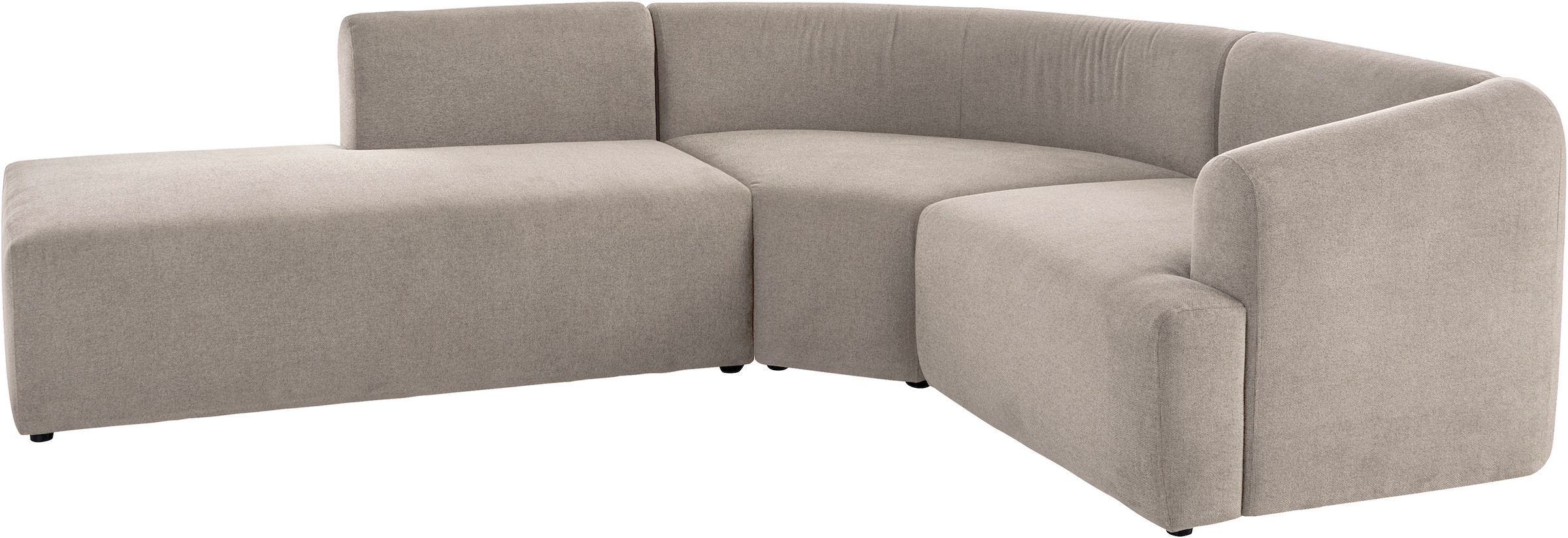 LeGer Home by Lena Gercke Ecksofa »LYZA L-Form links/rechts, Modularsofa, Maße B/T/H: 211/267/74 cm«, als Modul oder separat verwendbar, für individuelle Zusammenstellung