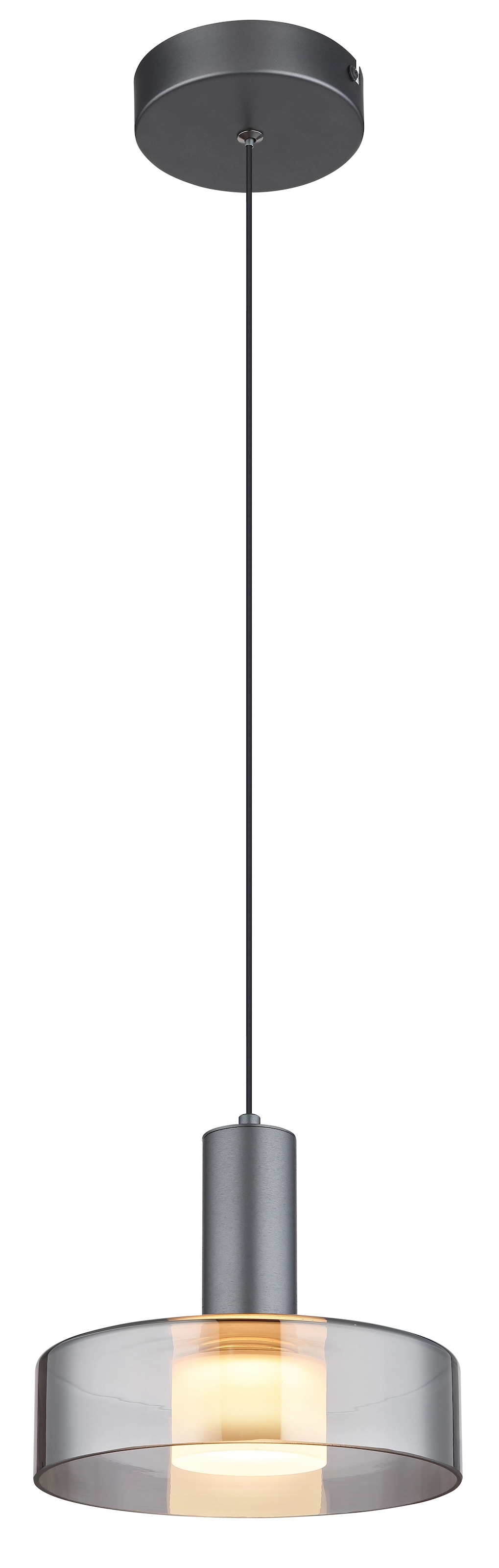 GLOBO LIGHTING LED-Hängeleuchte »GRANT« LED-Modul 1 Stk. Warmweiß Hängeleuchte, Essbereich, Hängeleuchte, Höhe kürzbar