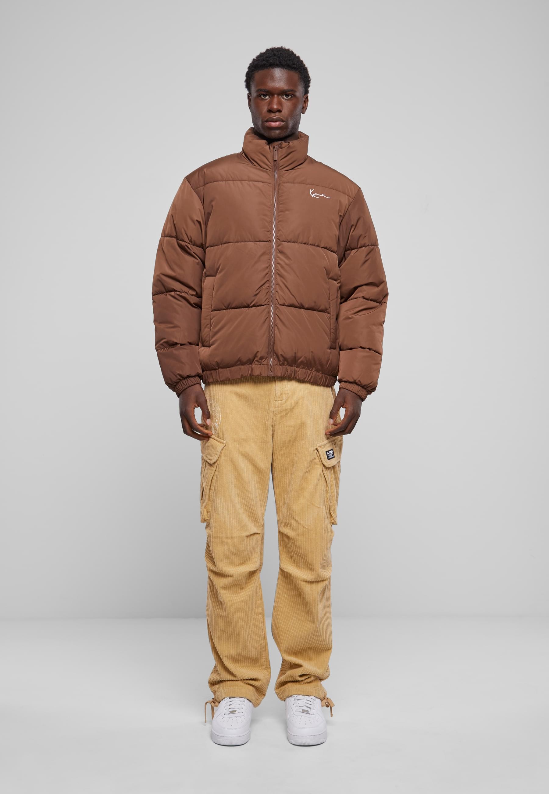 Karl Kani Winterjacke »Karl Kani Unisex KM233-052-2 KK Chest Signature Puffer Jacket« 1 Stk. tlg. ohne Kapuze