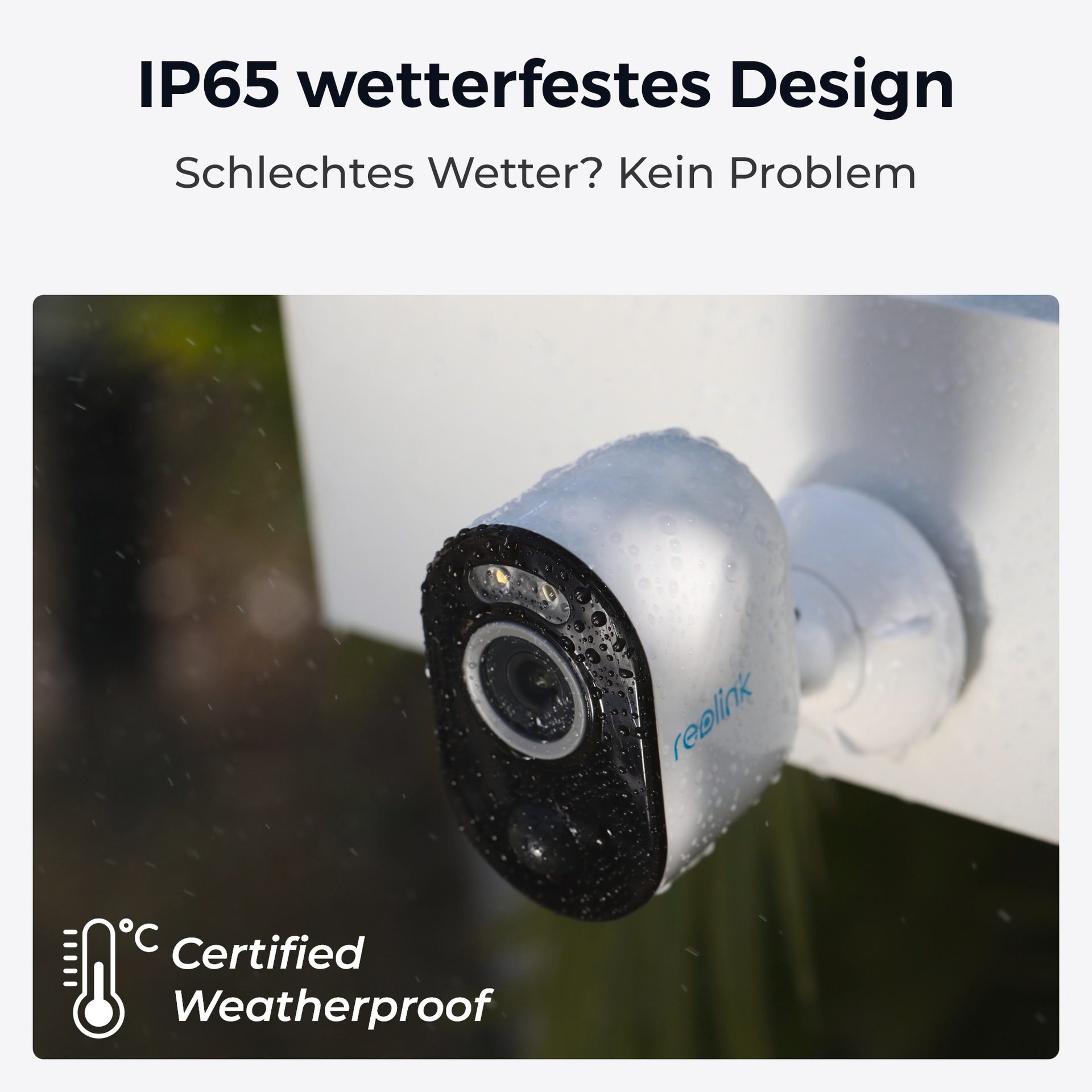 Reolink Überwachungskamera »Argus Serie B330-B - 5MP Akkukamera mit Person/Fahrzeug/Tiererkennung«, Außenbereich, solarbetrieben, Farbnachtsicht, 2,4/5GHz WLAN