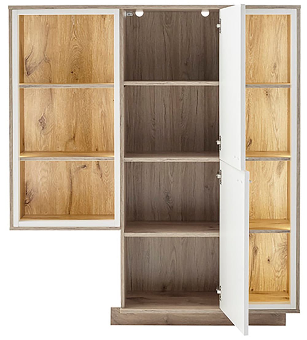 MCA furniture Highboard »SANTERNO«, nur in Verbindung mit Type 46310960! Breite 124 cm