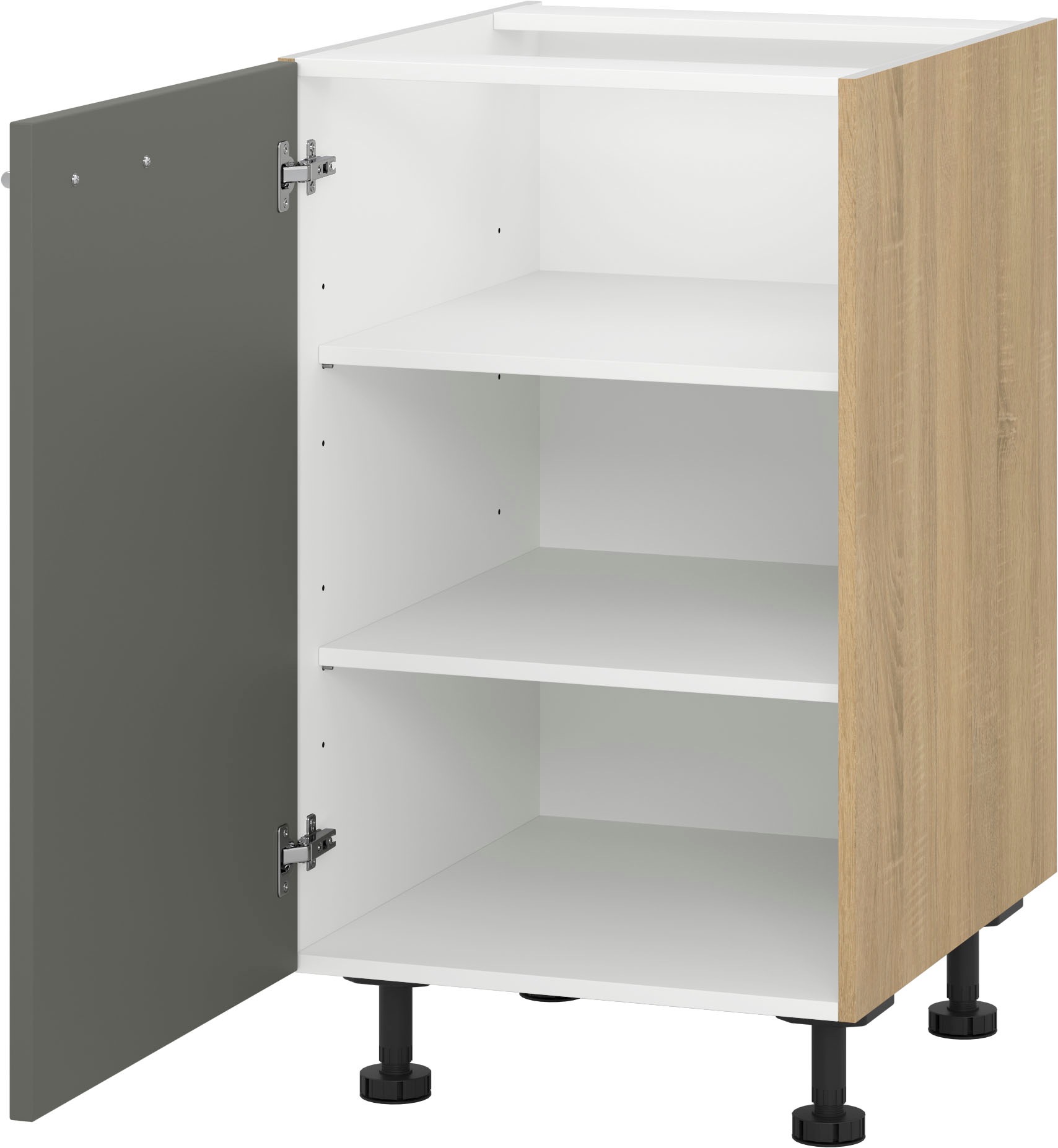 KOCHSTATION Unterschrank ""KS-Scafa" mit zwei Einlegeböden" in verschiedene günstig online kaufen