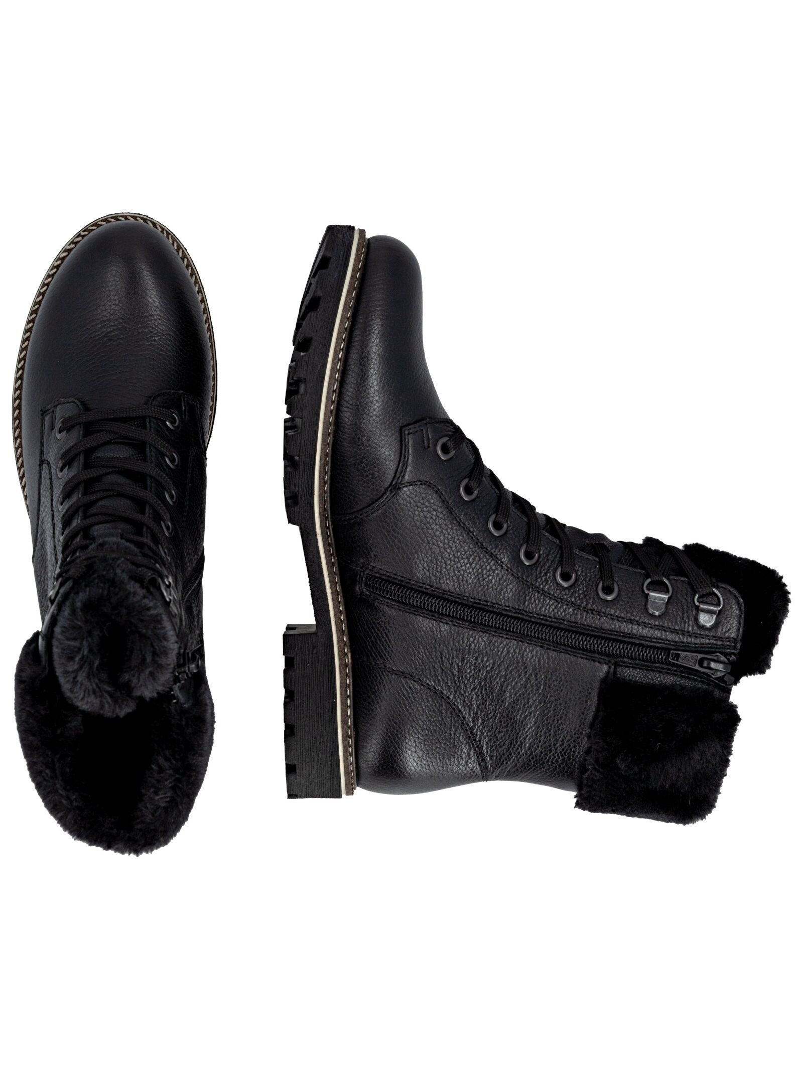 Remonte Schnürstiefelette »Remonte Stiefelette Leder/Textil«