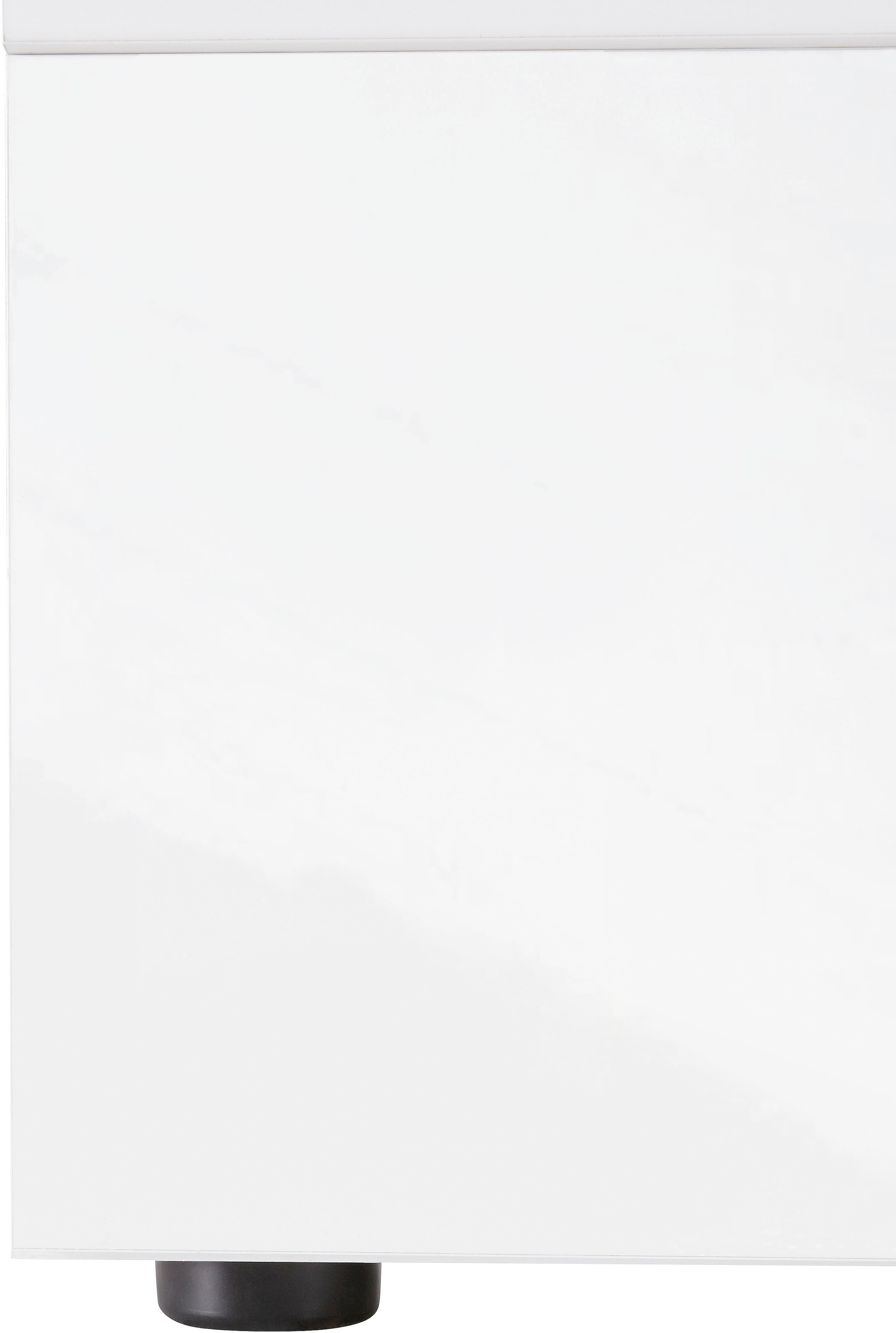 INOSIGN Lowboard »Dama Breite 121 cm, TV-Board 1 Tür, 1 Schubkasten, TV-Schrank«, Front in 3D-Optik, grifflos, verschiedene Farben