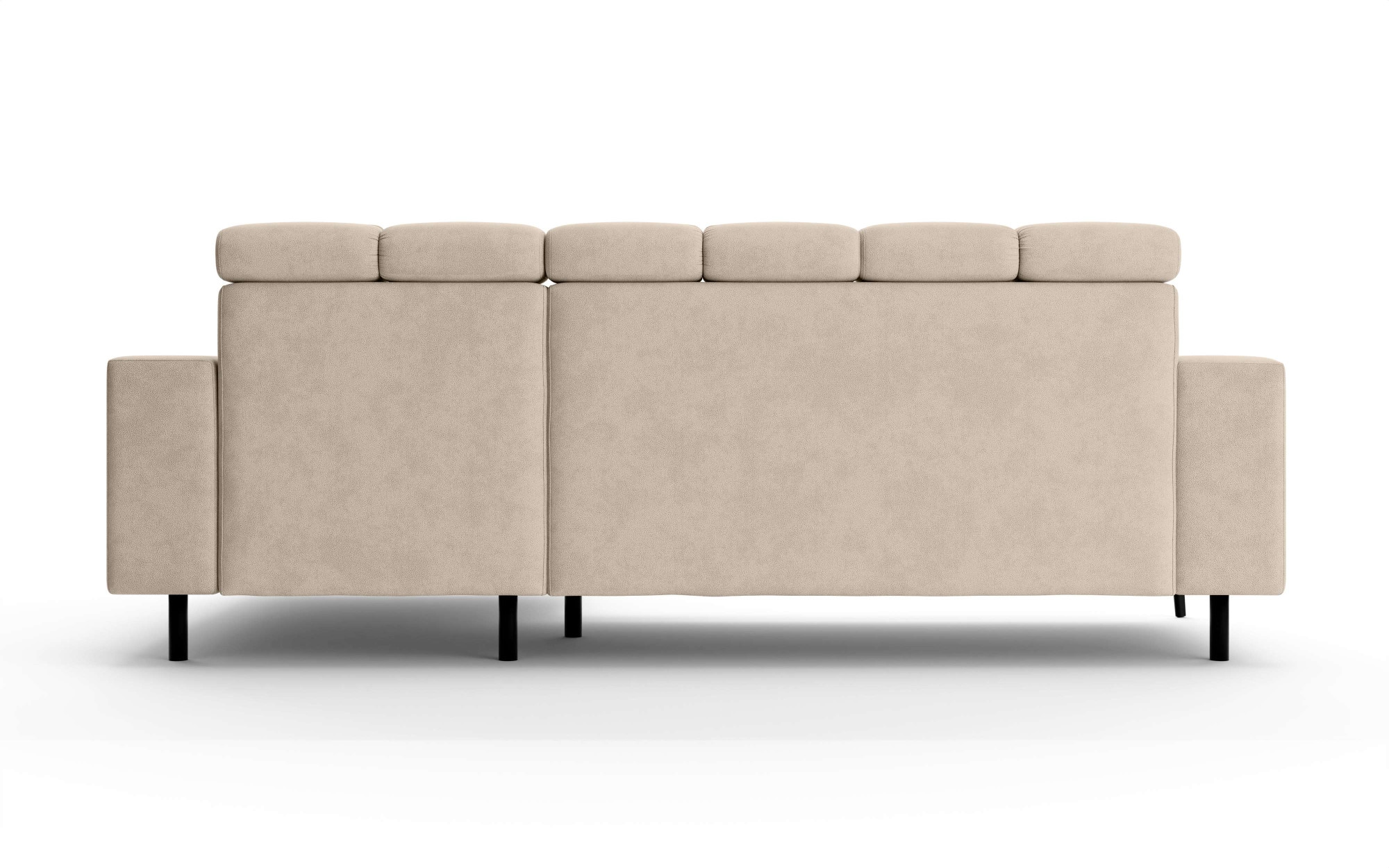 INOSIGN Ecksofa »CAZIE, Designsofa, L-Form, trendige Bubble-Optik,«, L-Form mit Wellenunterfederung, Recamiere rechts/links bestellbar