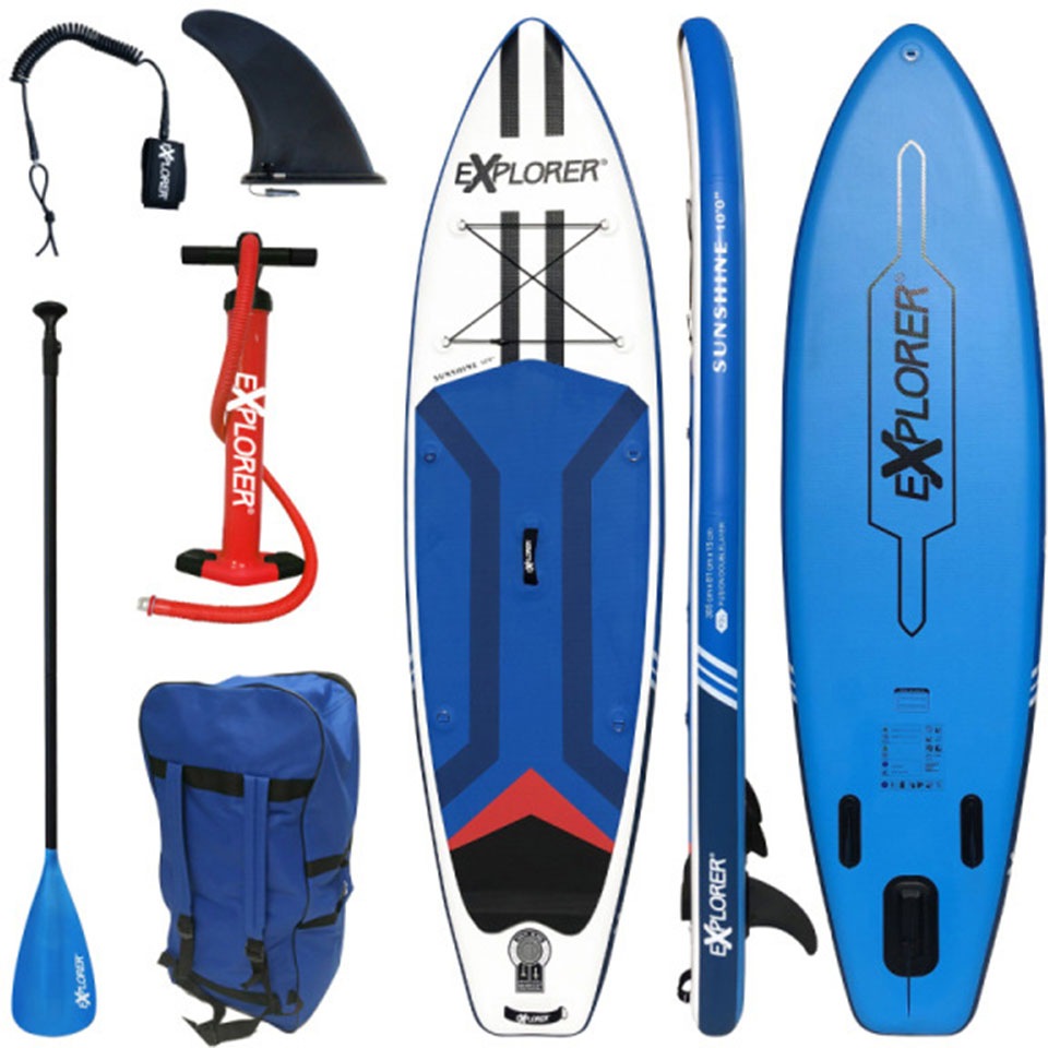 EXPLORER SUP-Board »Sunshine 10.0« blau/weiß/rot