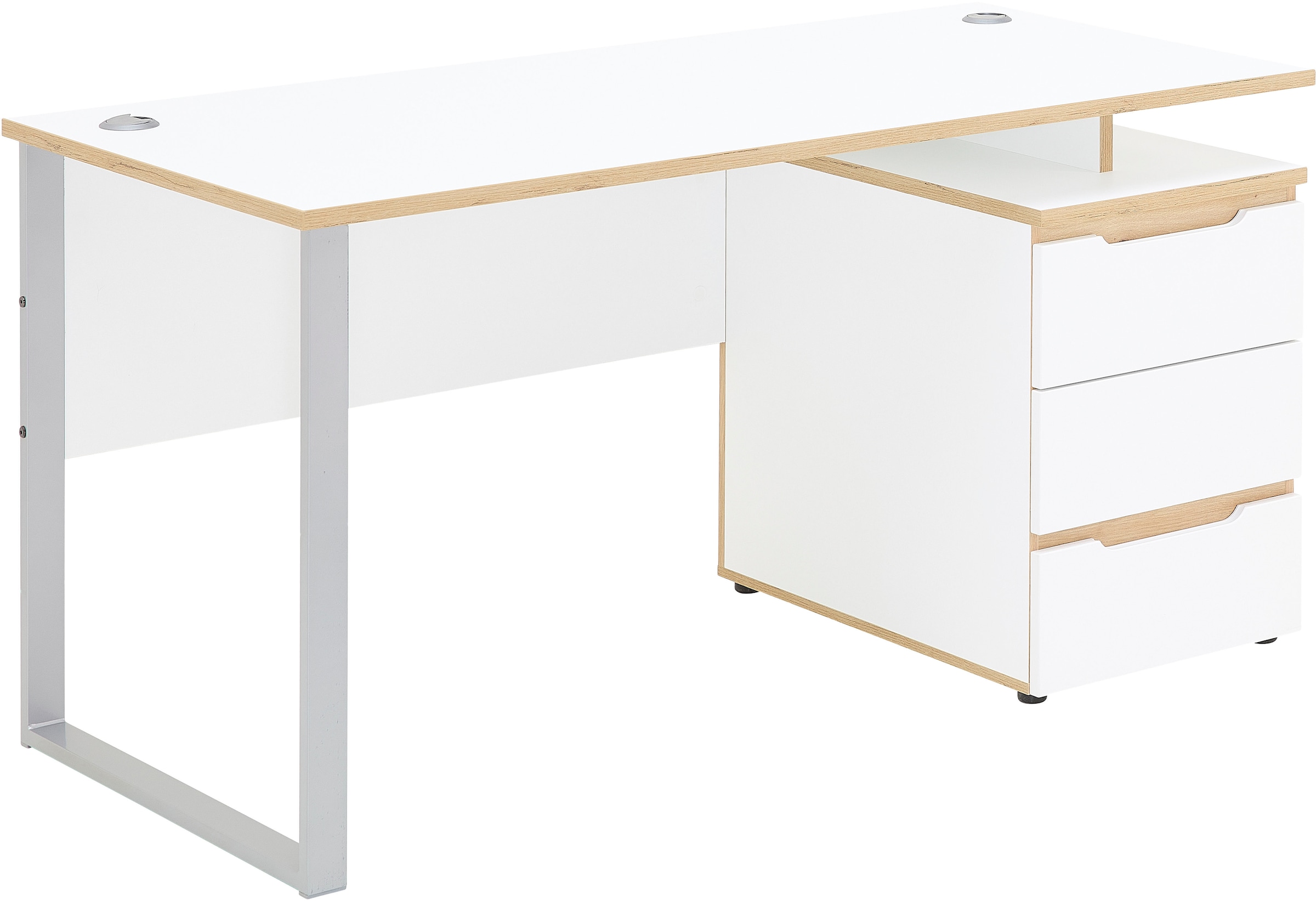 Innostyle Schreibtisch »Memphis Schreibtisch, 150x77x73cm (B/H/T)«, (1 St.) günstig online kaufen