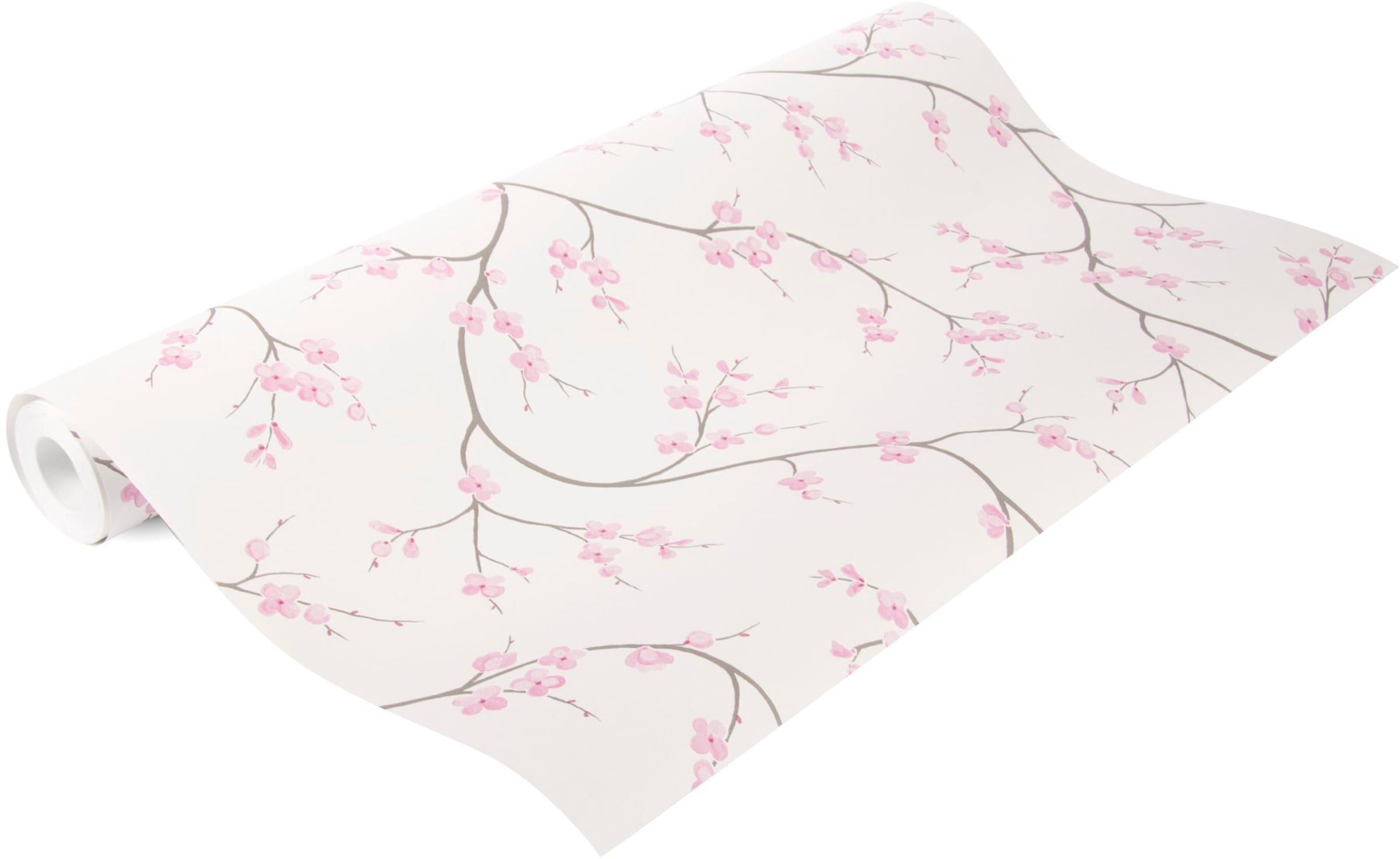 Superfresco Easy Vliestapete »Bailey - Blumen« glatt Rosa/Weiß - 10m x 52cm