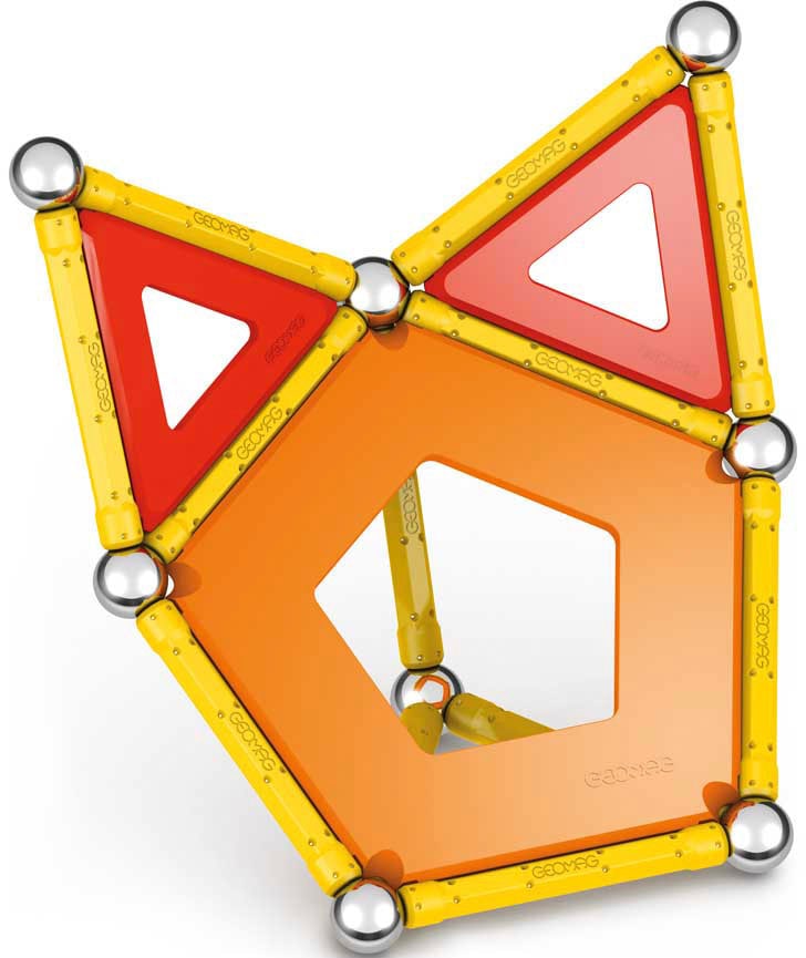 Geomag™ Magnetspielbausteine »GEOMAG™ Classic Panels, Recycled«, (35 St.), aus recyceltem Material; Made in Europe