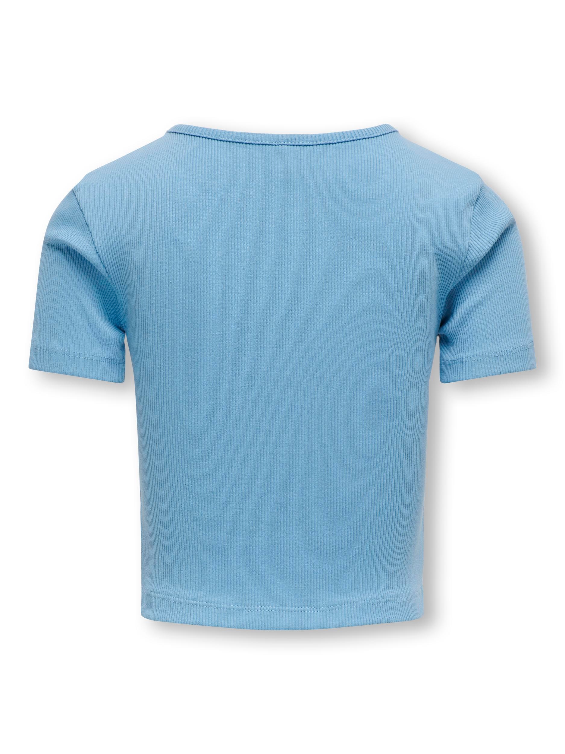 KIDS ONLY Kurzarmshirt »KOGNESSA S/S CUT OUT TOP BOX JRS NOOS«, mit tollem cut-out an der linken Schulter