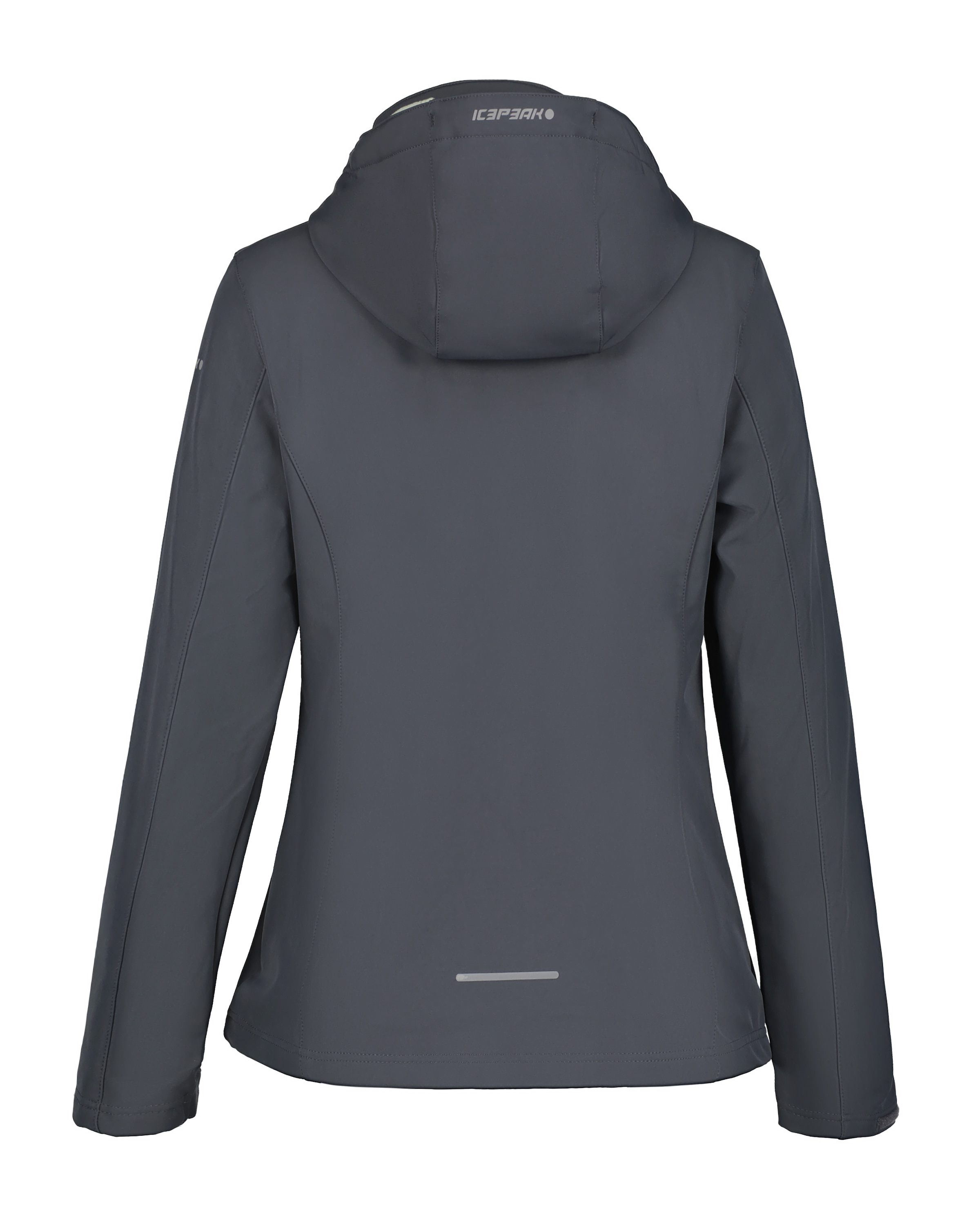 Icepeak Softshelljacke »D SOFTSHELLJACKE BRENHAM«, mit Kapuze, mit hohem Stehkragen