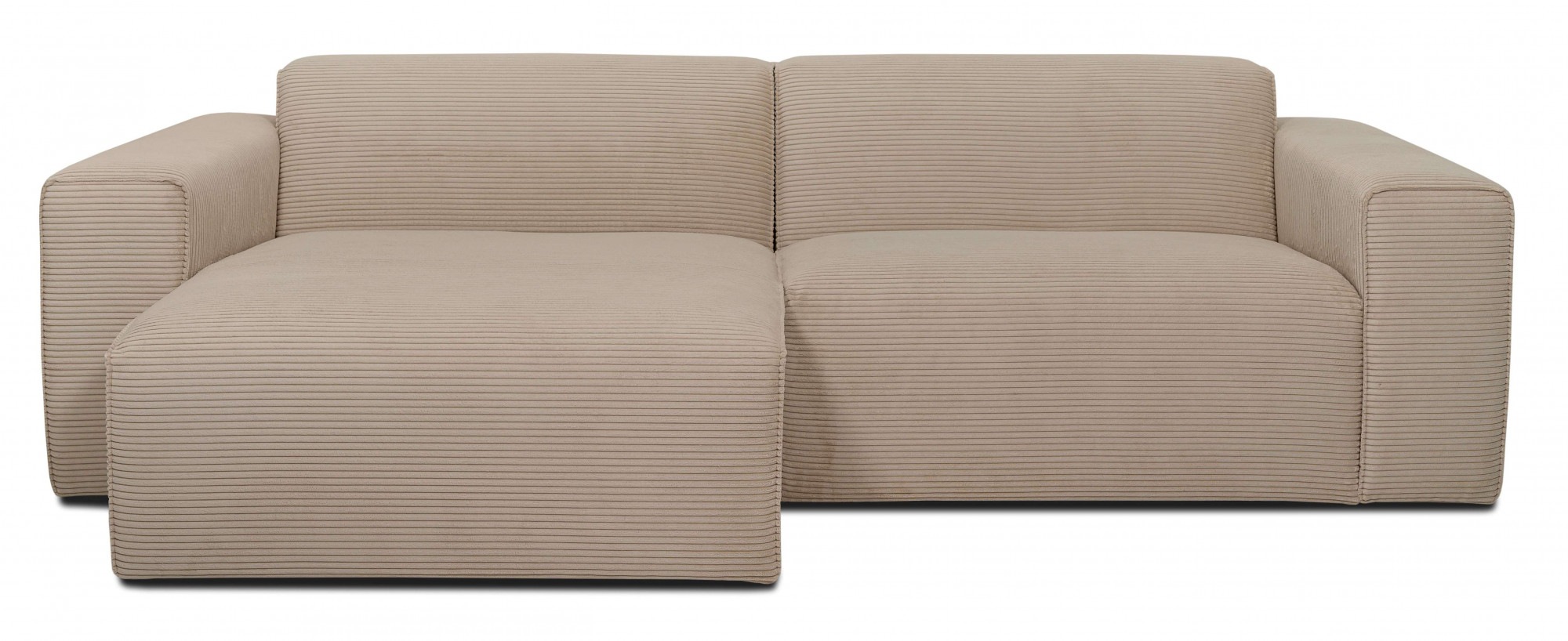 INOSIGN Ecksofa "Clayton", in einem trendigen Cord-Bezug, verschiedene Komb günstig online kaufen