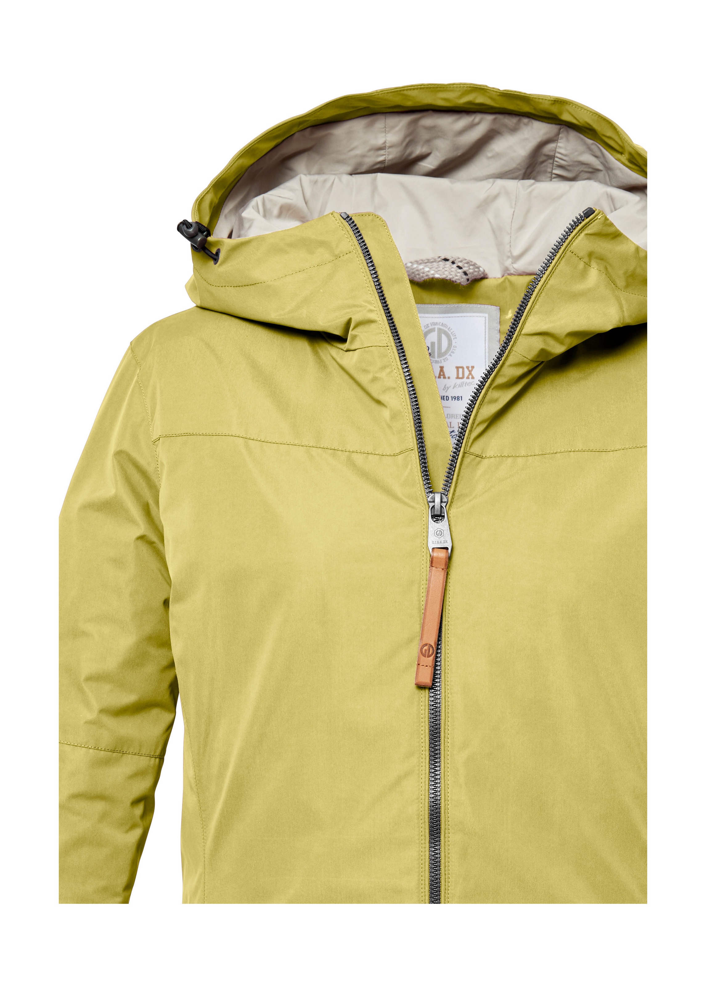 G.I.G.A. DX by killtec Funktionsjacke »GS 18 WMN JCKT« Wasserabweisende Jacke aus leichtem Material mit viel Stauraum