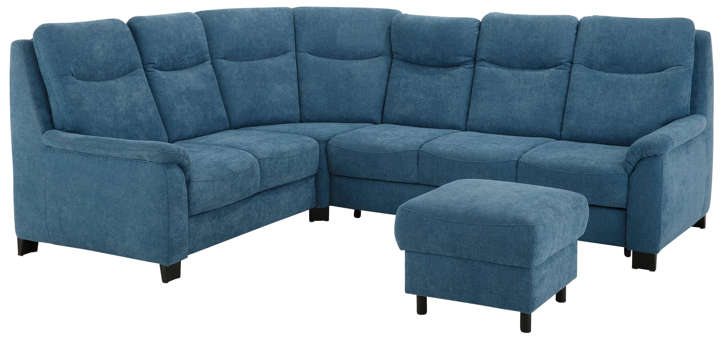 Home affaire Ecksofa »Boccaccio L-Form« mit Federkern, incl. Kopfteilverste günstig online kaufen