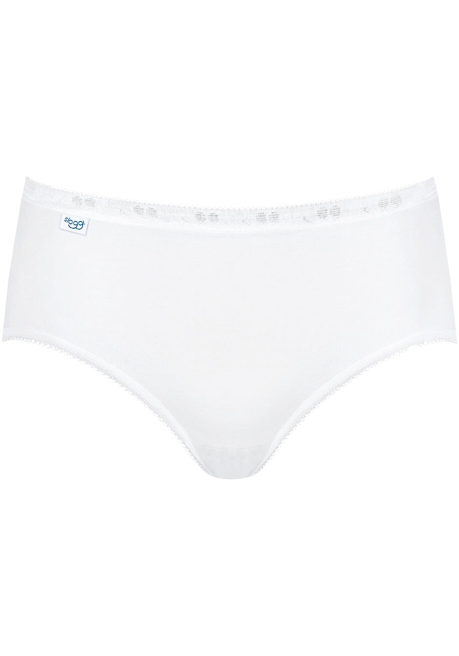 sloggi Midislip »Basic+« 2er Pack,  perfekter Sitz, Baumwollmix, weiche Nähte, elastisch