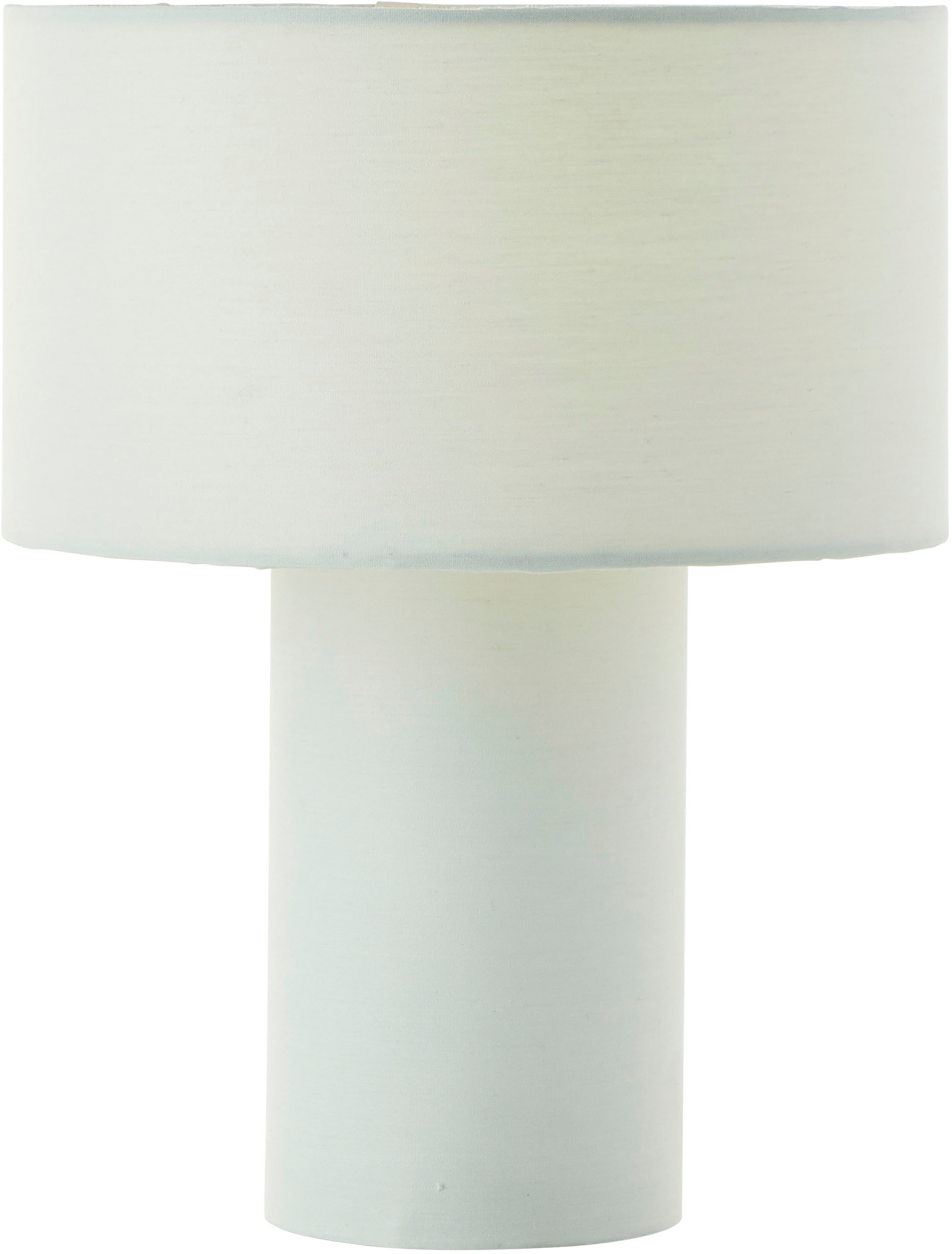 Lüttenhütt Tischleuchte »Alrik - Lampe mit Stoffschirm«, 1 flammig, Höhe 30 cm, Ø 23 cm, E14, Textil, Kinderzimmer; Kinderlampe