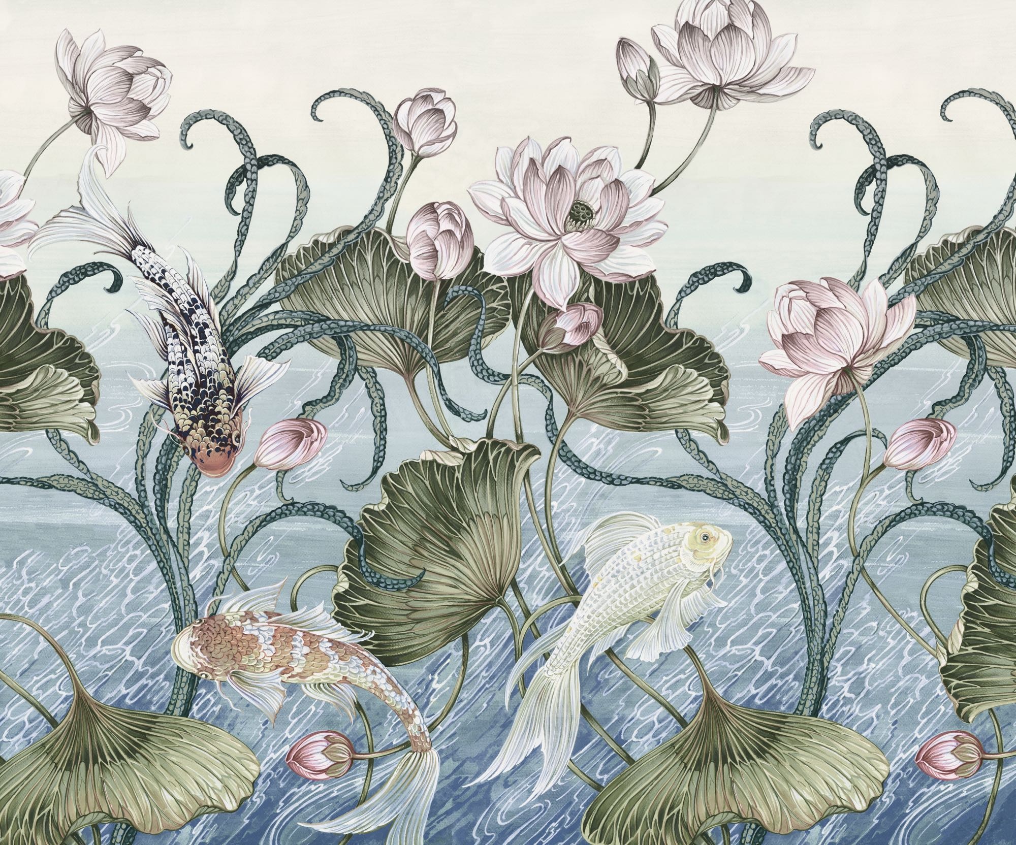 Komar Fototapete »Vlies Fototapete - Haiku - Größe 300 x 250 cm« Motiv | bedruckt glatt