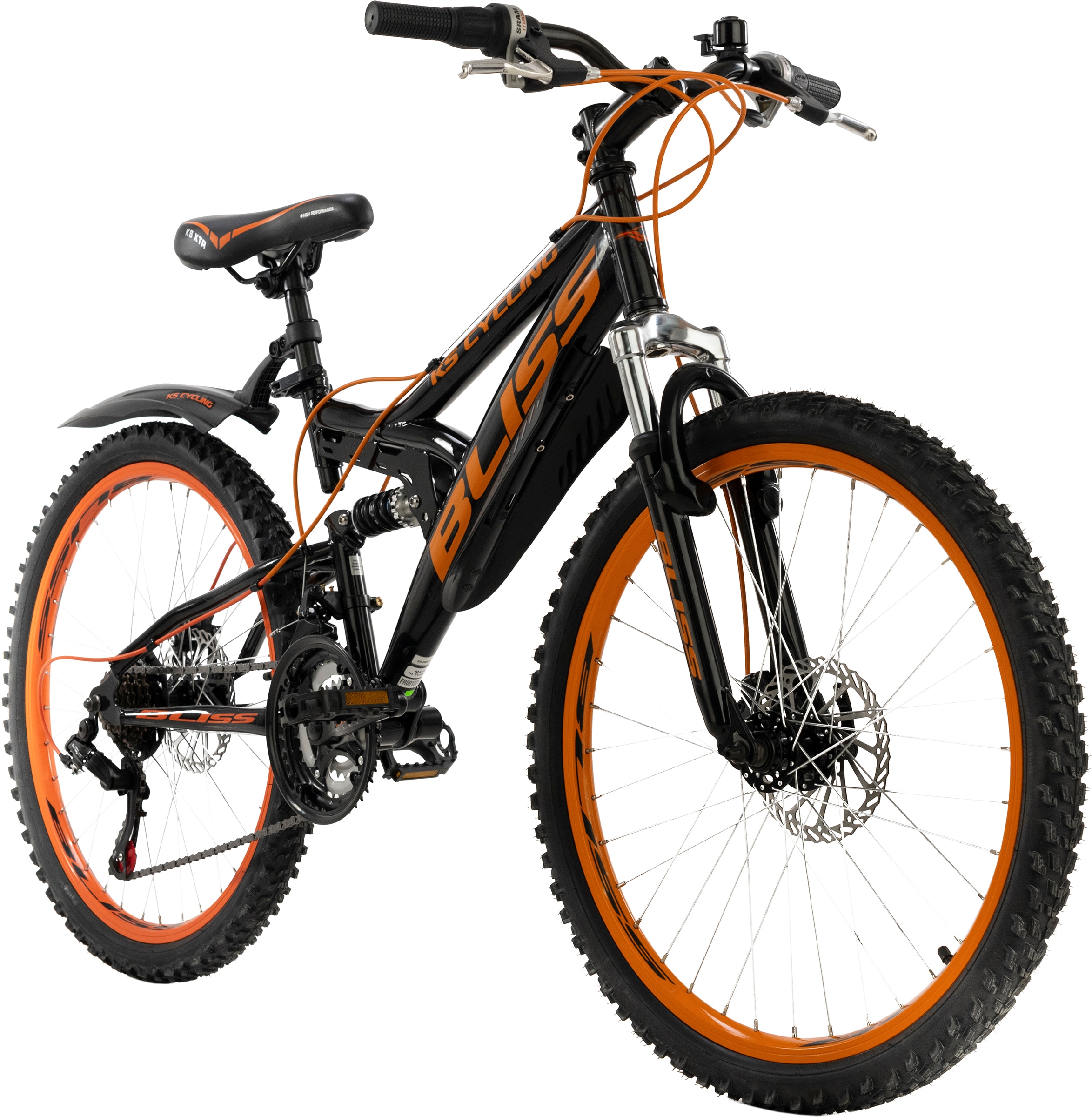 KS Cycling Jugendfahrrad »Bliss«, 18 Gang, Shimano, Tourney Schaltwerk, Kettenschaltung, für Herren, Kettenschaltung