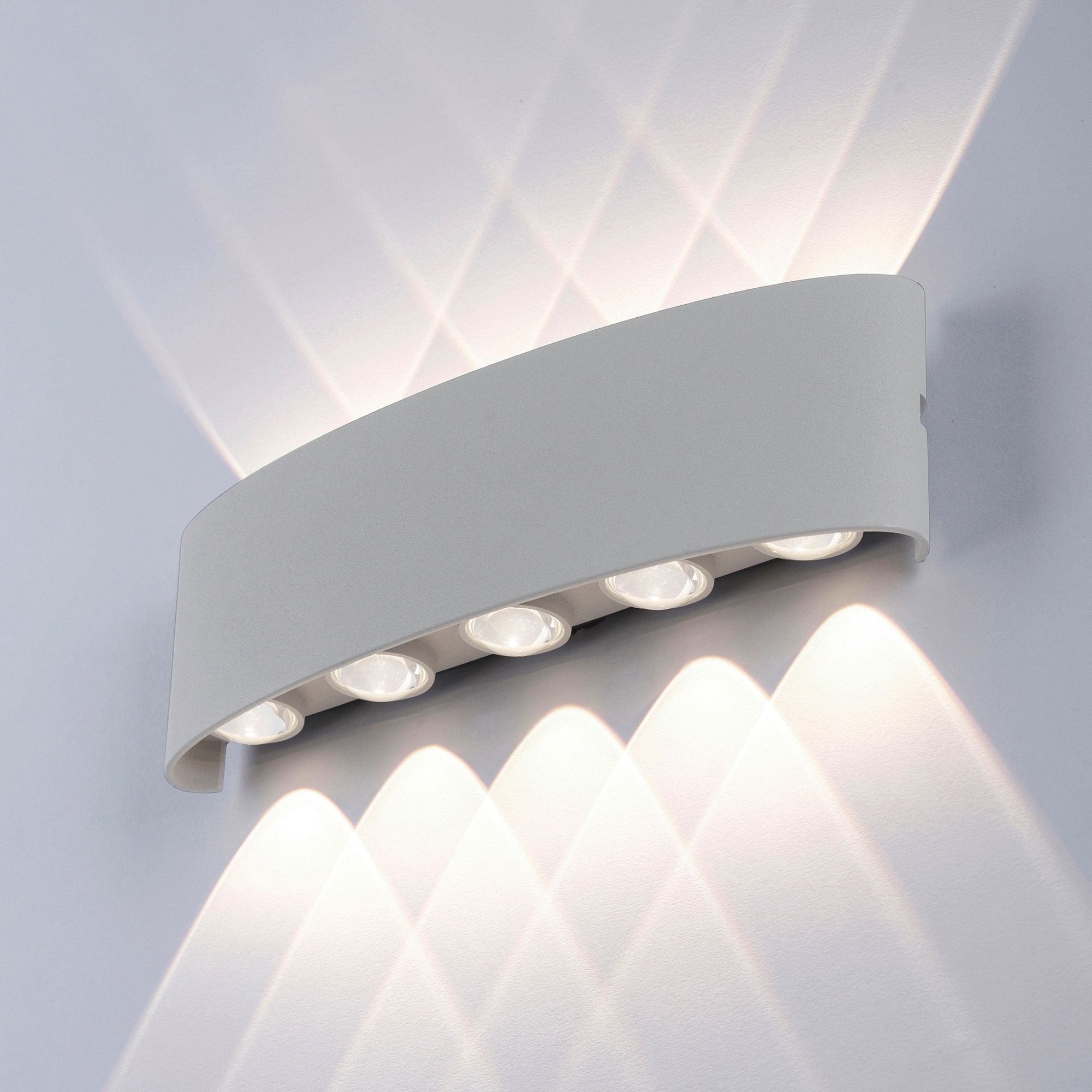 Paul Neuhaus Außen-Wandleuchte »CARLO«, 10 flammig, Leuchtmittel LED-Board | LED fest integriert, Schutzart IP 54, Für Außen- und Innenbereich