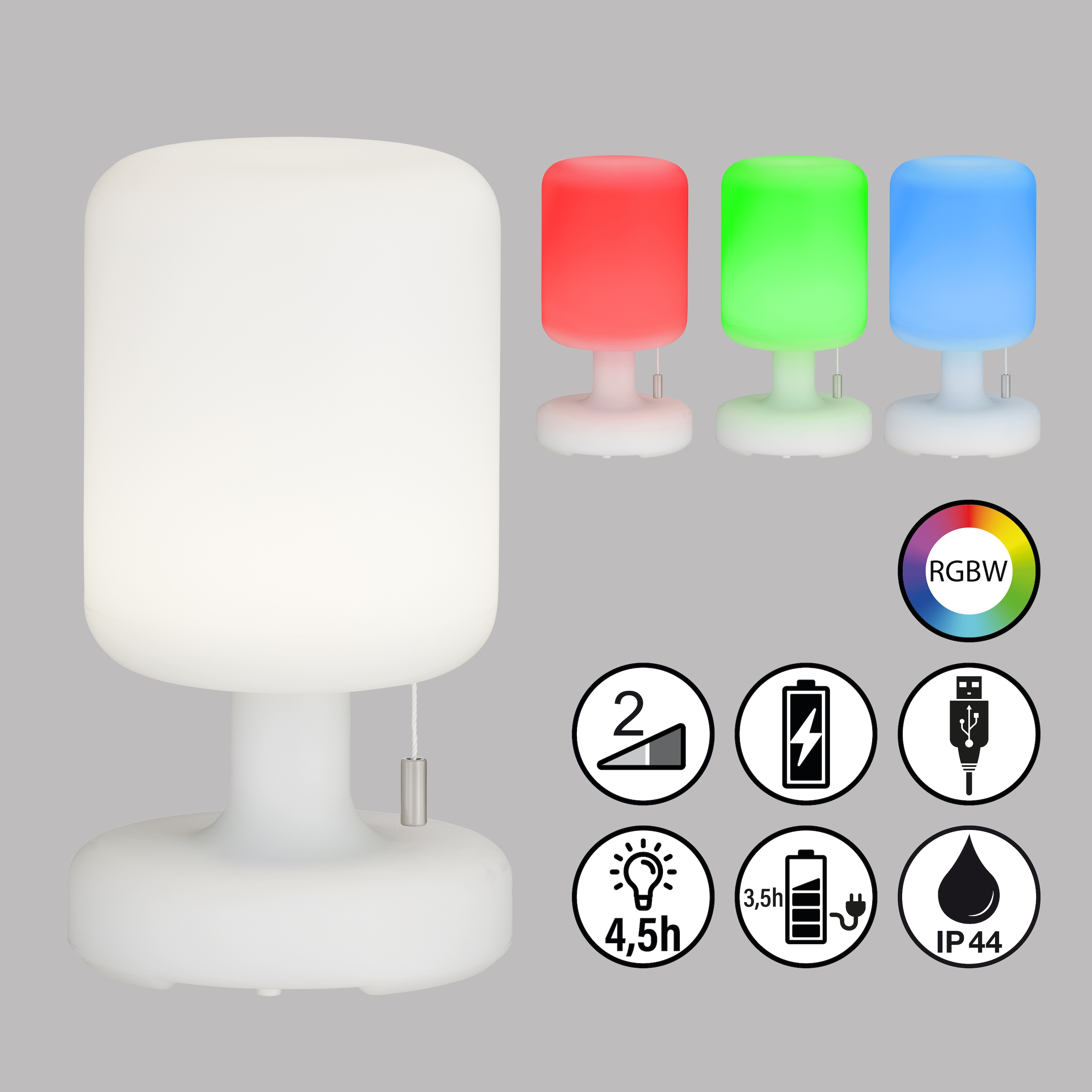 easy! BY FHL Außen-Tischleuchte »Termoli«, 1 flammig, Leuchtmittel LED-Modu günstig online kaufen