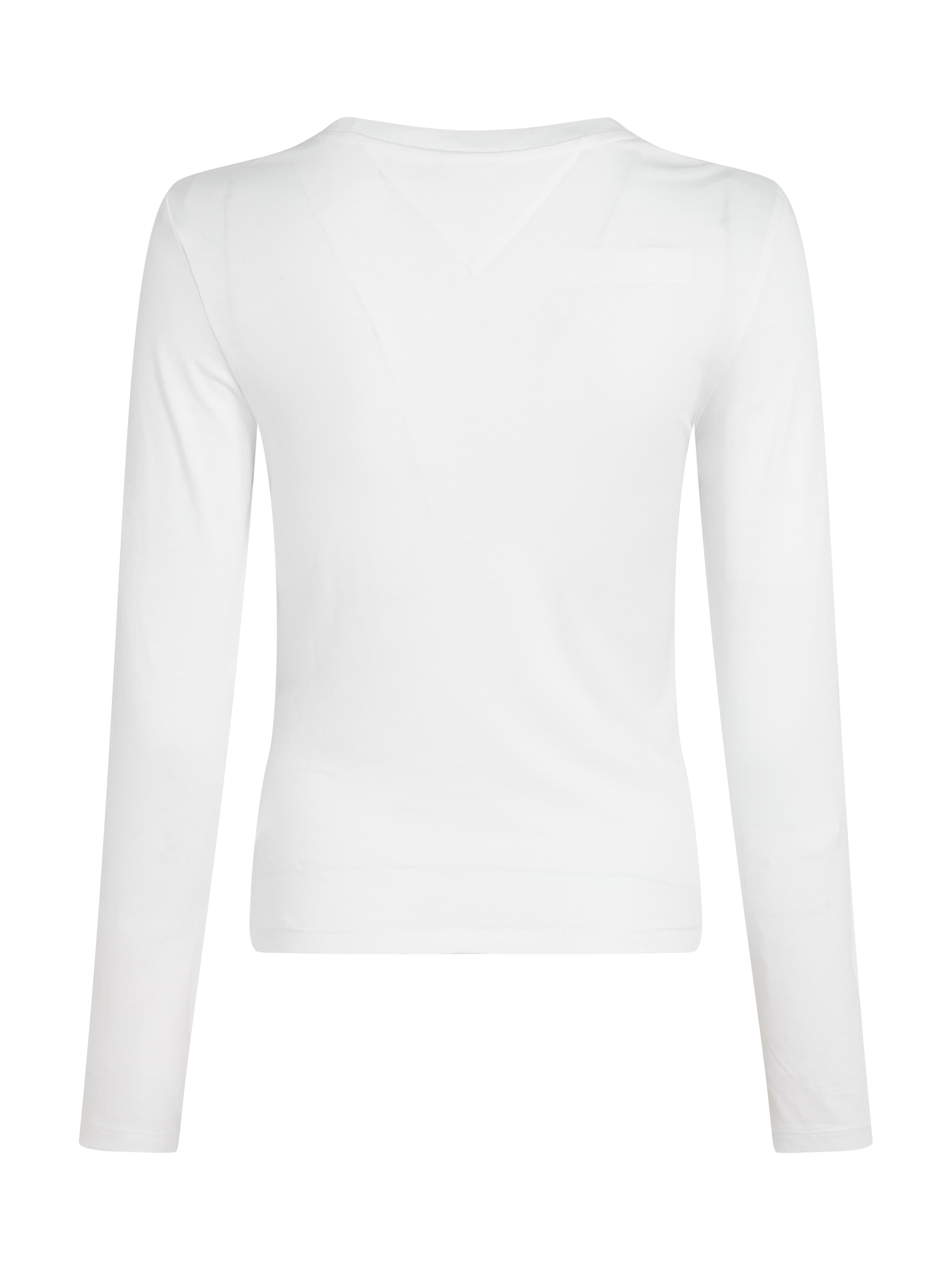 Tommy Jeans Curve »TJW SLIM ESSENTIAL LOGO 2 LS EXT« in Großen Größen mit Logoschriftzug